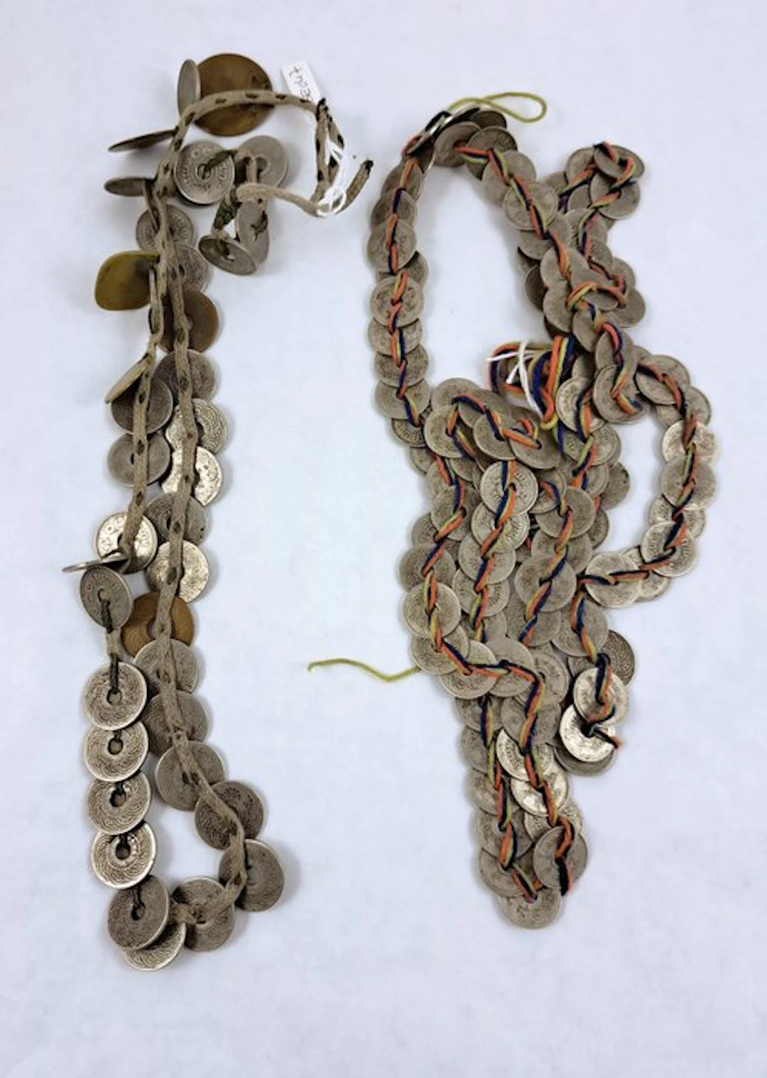 Necklace - Silver, Wool - Myanmar - Second half 20th century