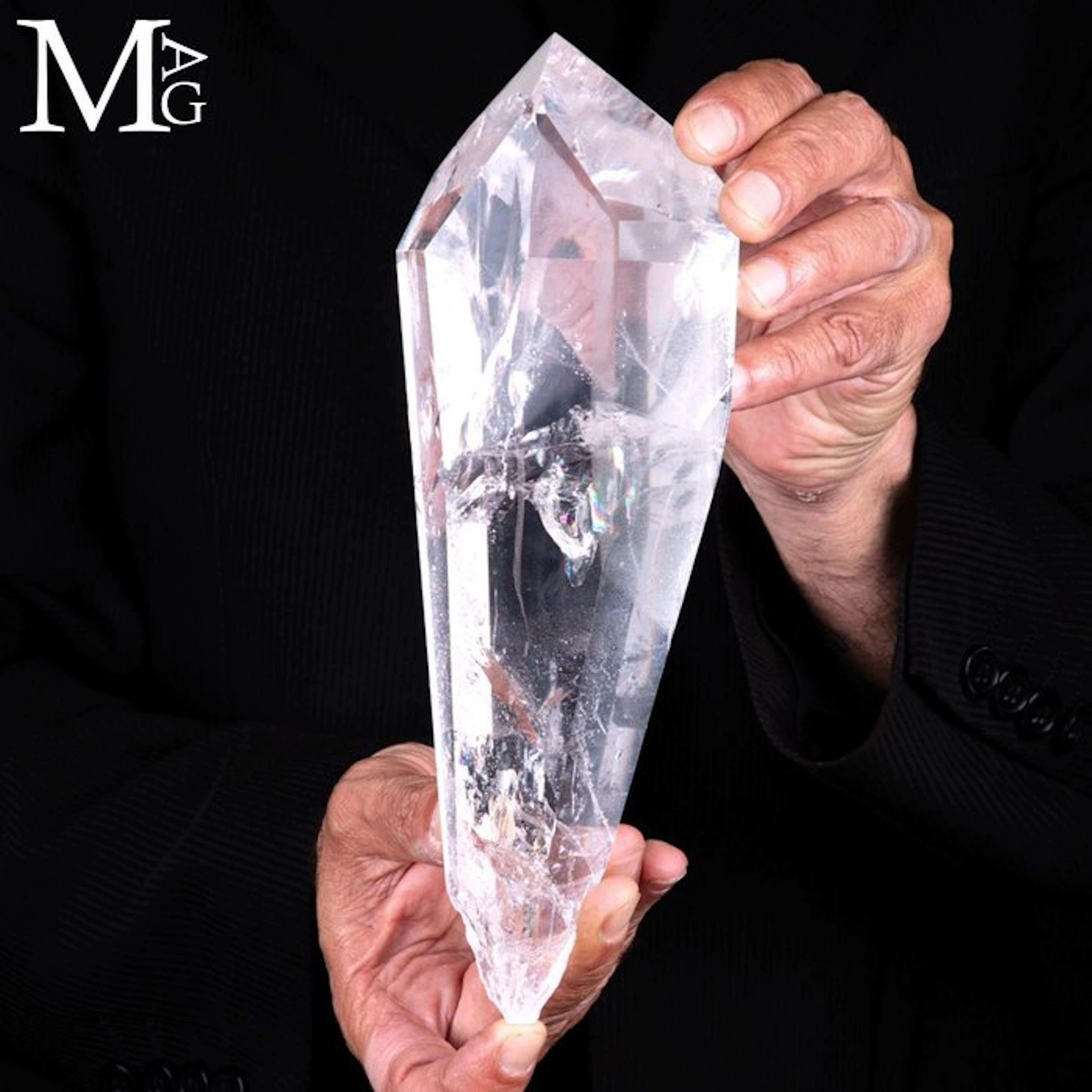 Crystals of Lost Knowledge Extra-clear Lemurian crystal...