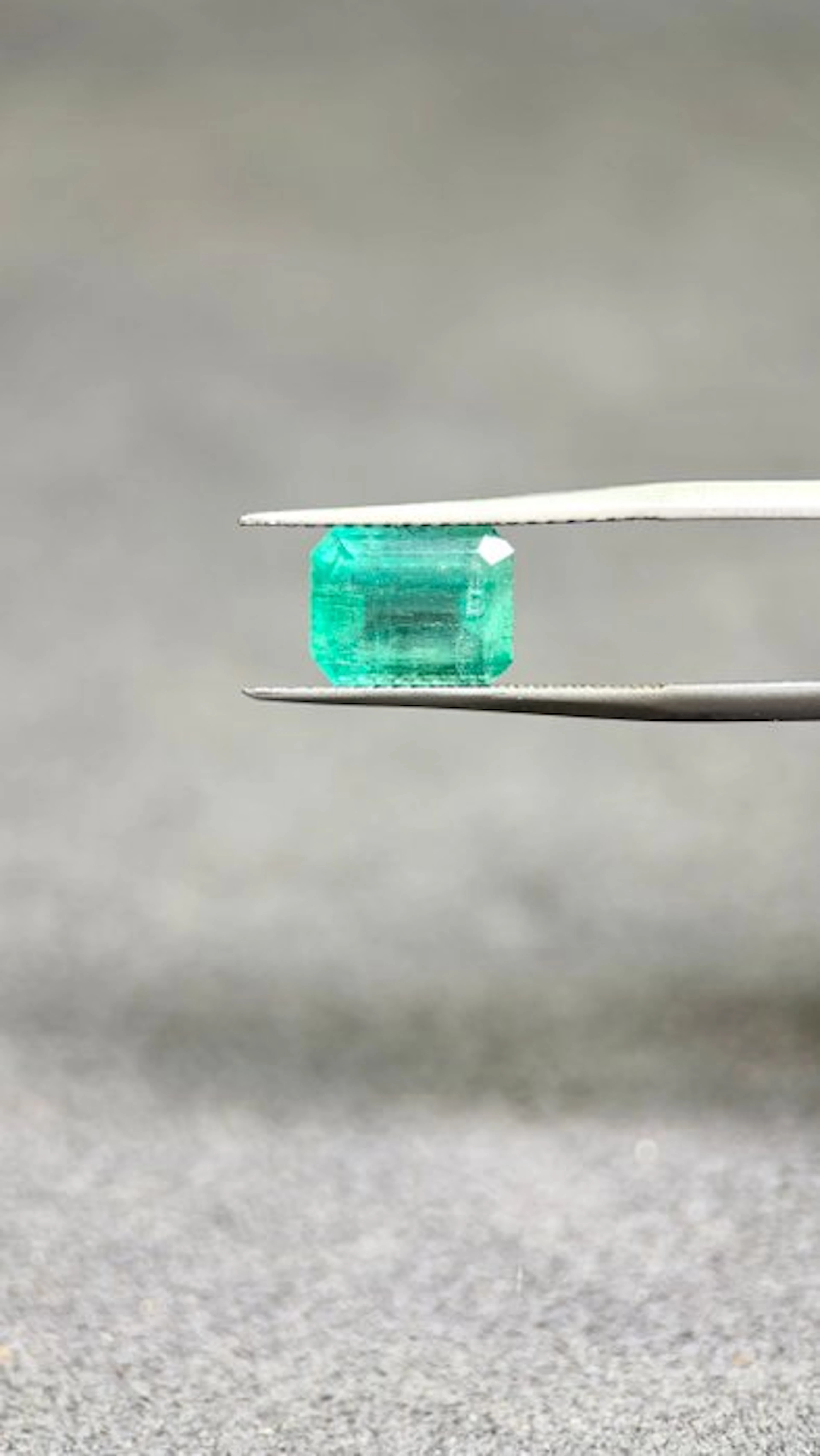 1 pcs Green Emerald - 2.72 ct - Antwerp Laboratory for Gemstone Testing (ALGT)