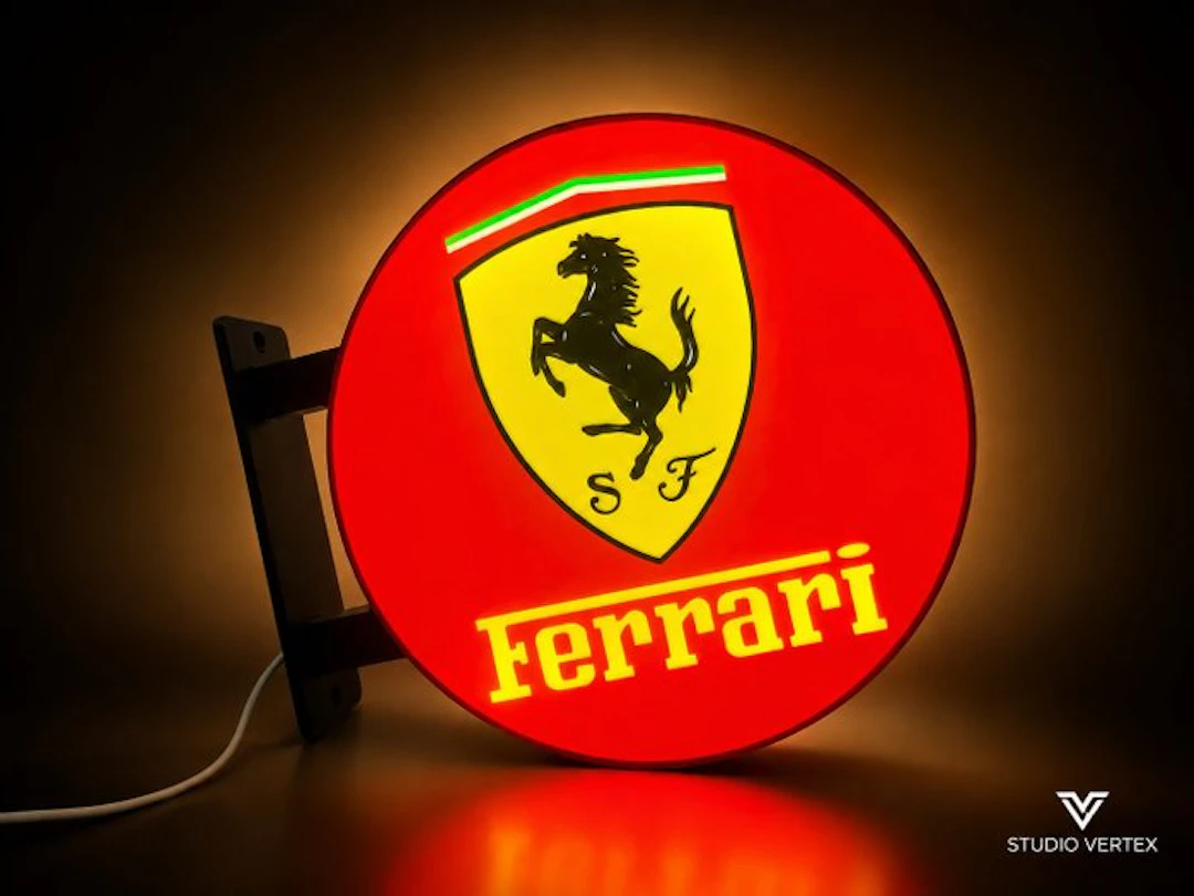 Ferrari - Hanging lamp - Bifacial - ABS - Artisanal