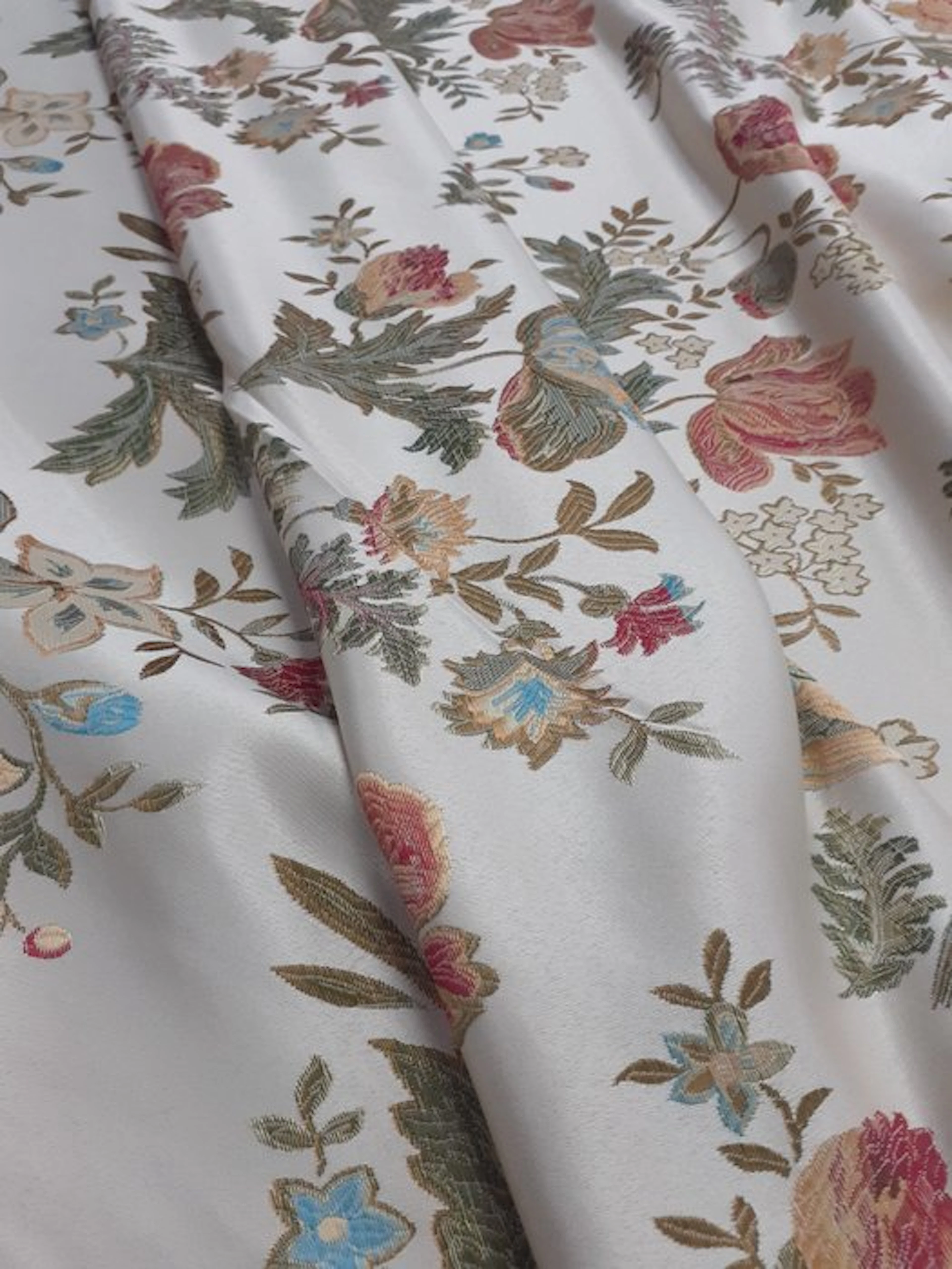 Upholstery fabric - 540 cm - 140 cm - SAN LEUCIO CREAM H 2.80