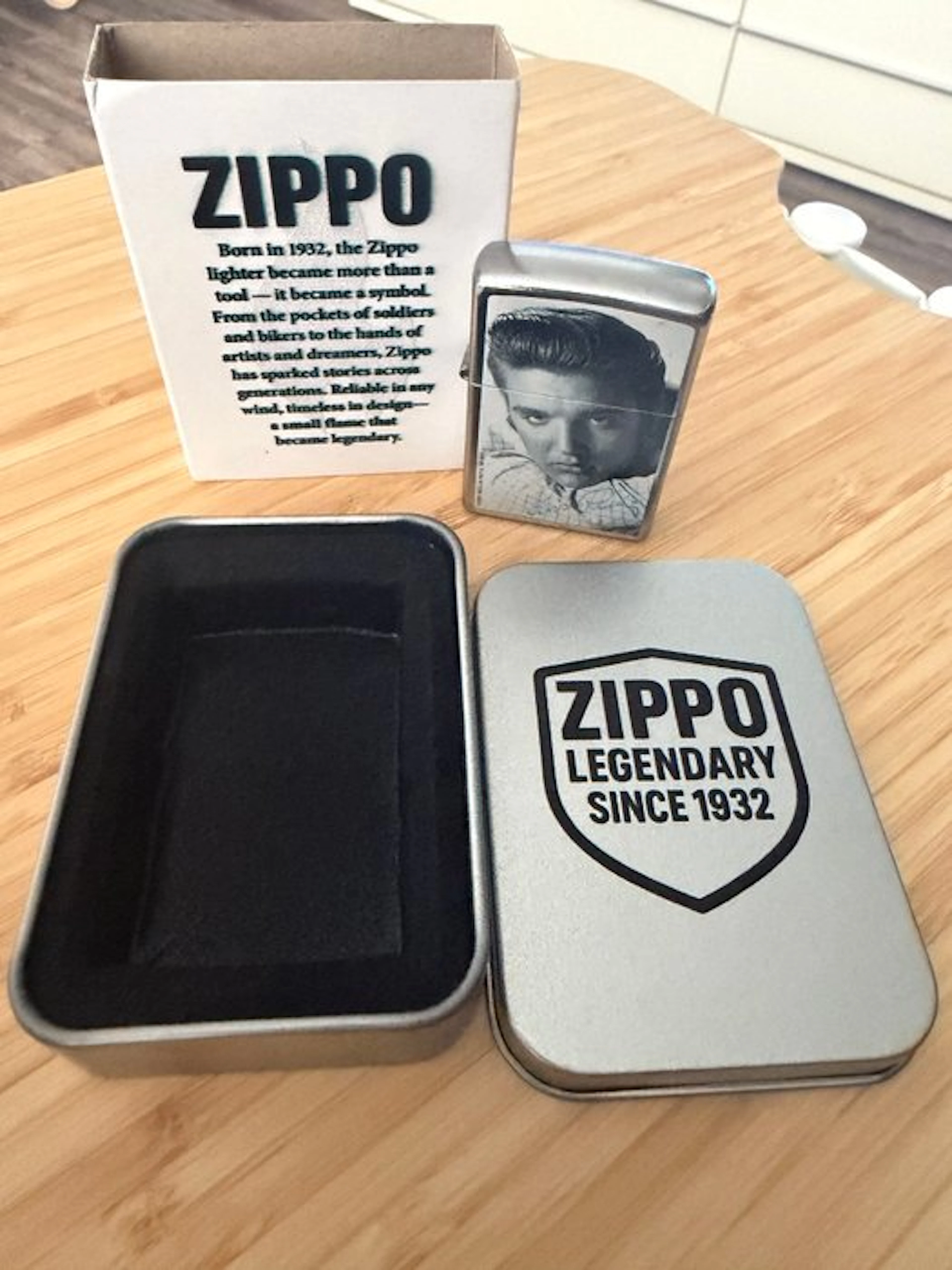 Zippo - Lighter - Steel (stainless)