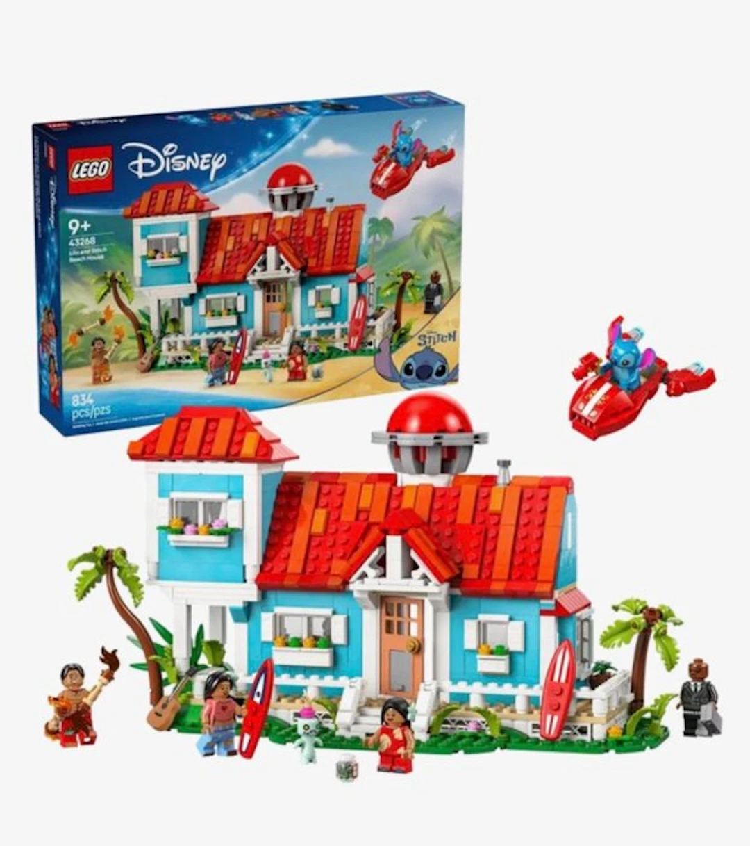 LEGO Set - 43268 - Disney - Lilo and Stitch Beach House
