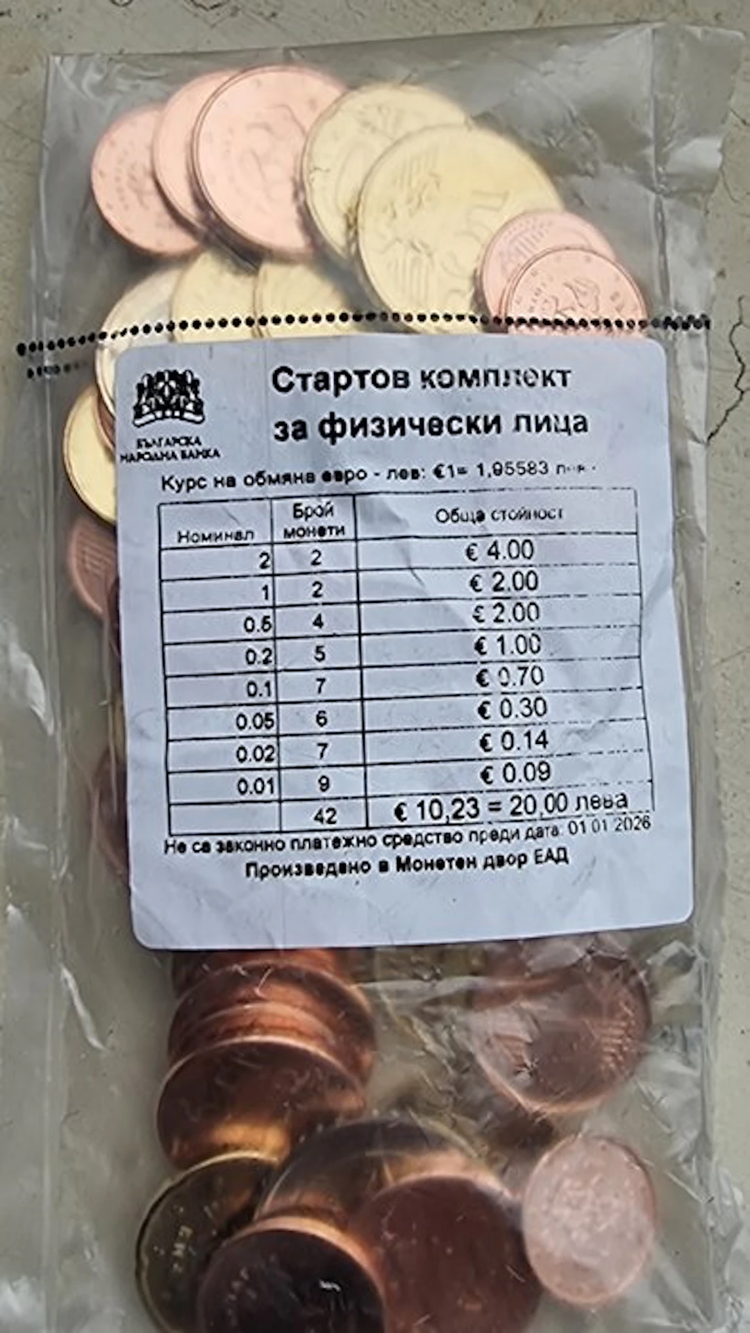 Bulgaria. Starter Kit 2026 (No reserve price)