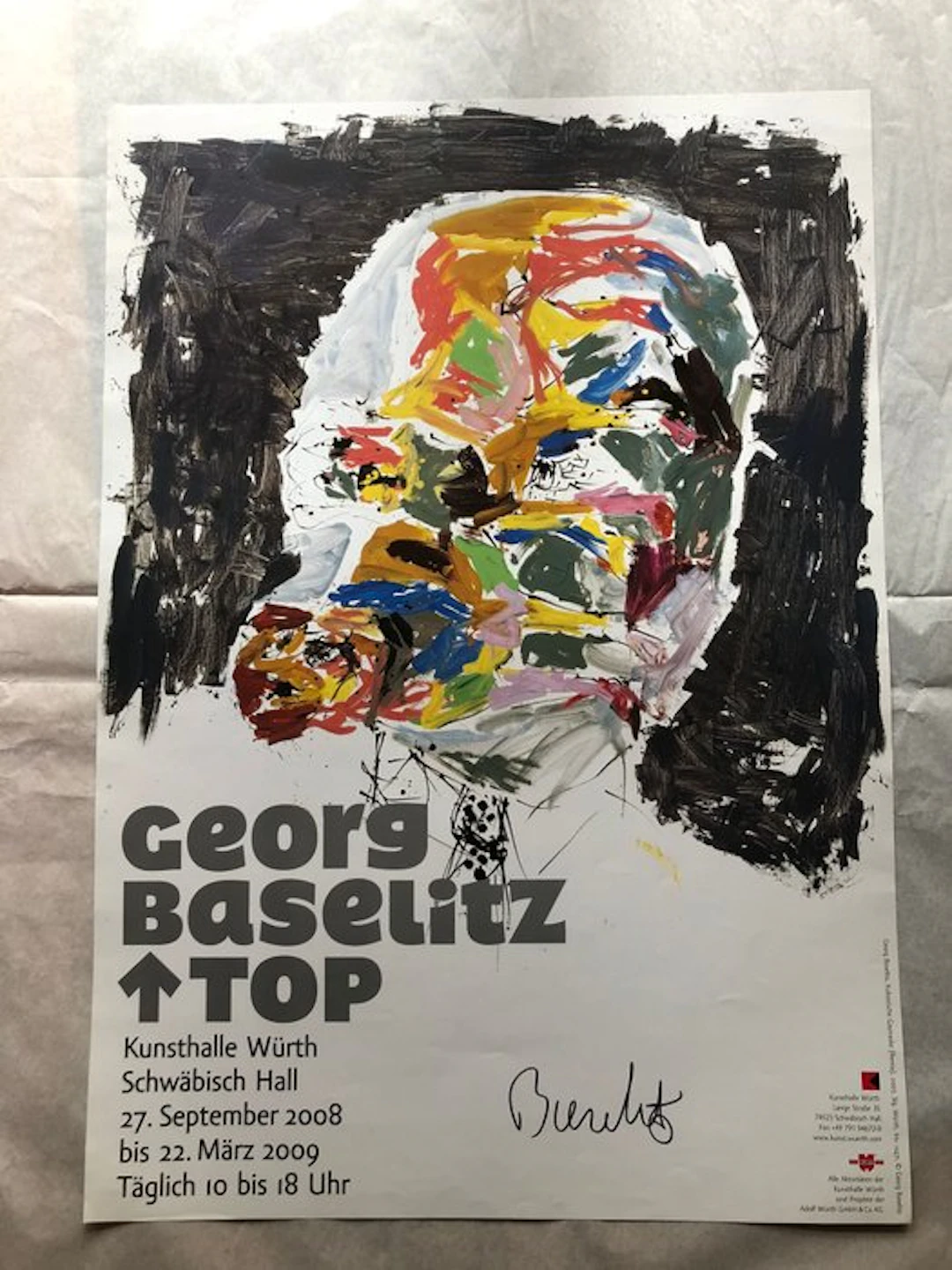 Georg Baselitz - Georg Baselitz - Kunsthalle Würth (SIGNED)