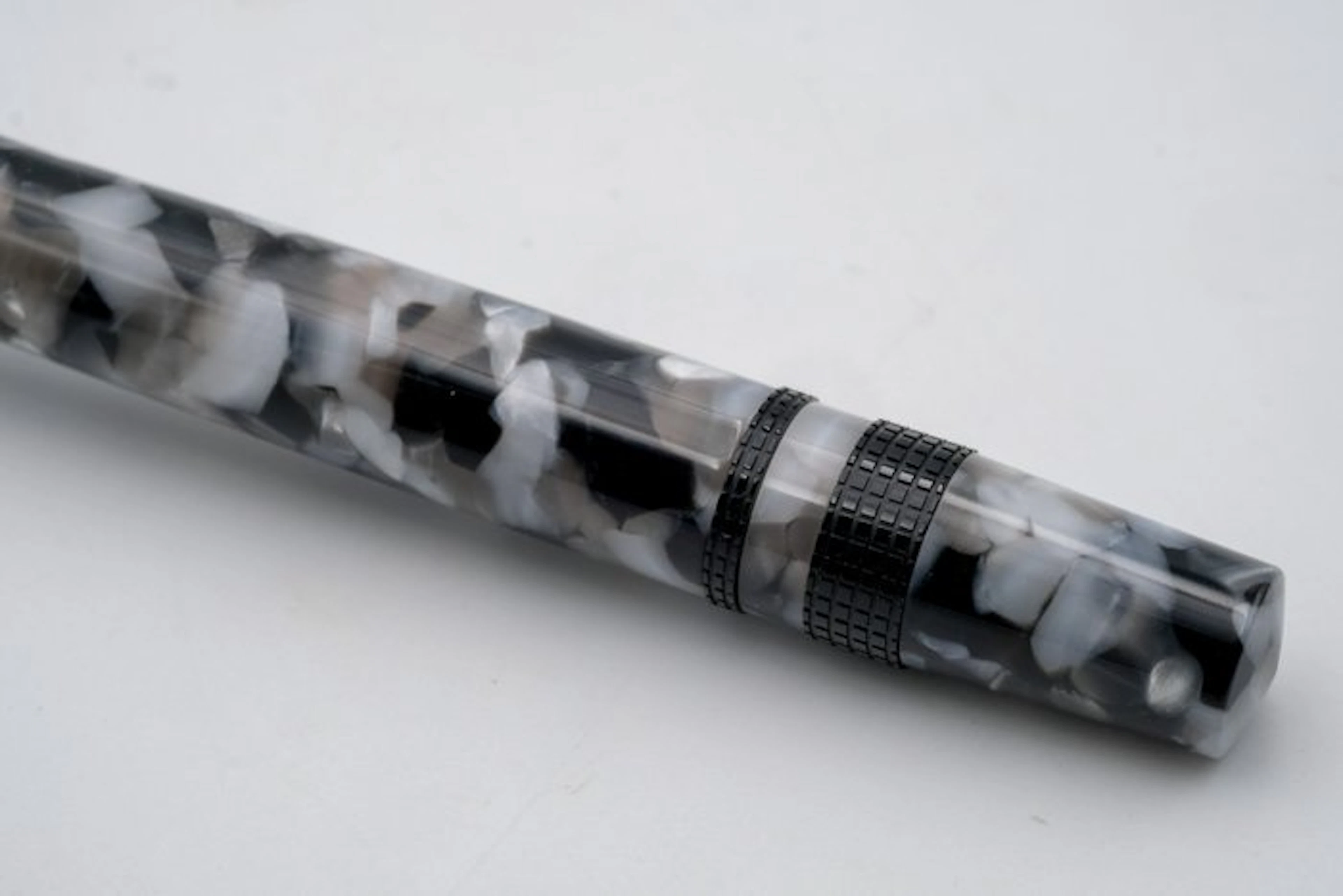Tibaldi - Perfecta - BI-CO Black & Gray - Roller ball pen