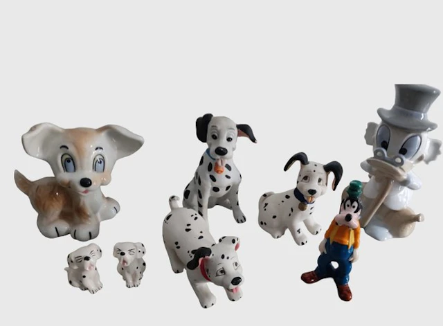 Ceramiche Disney vintage - 8 Figure