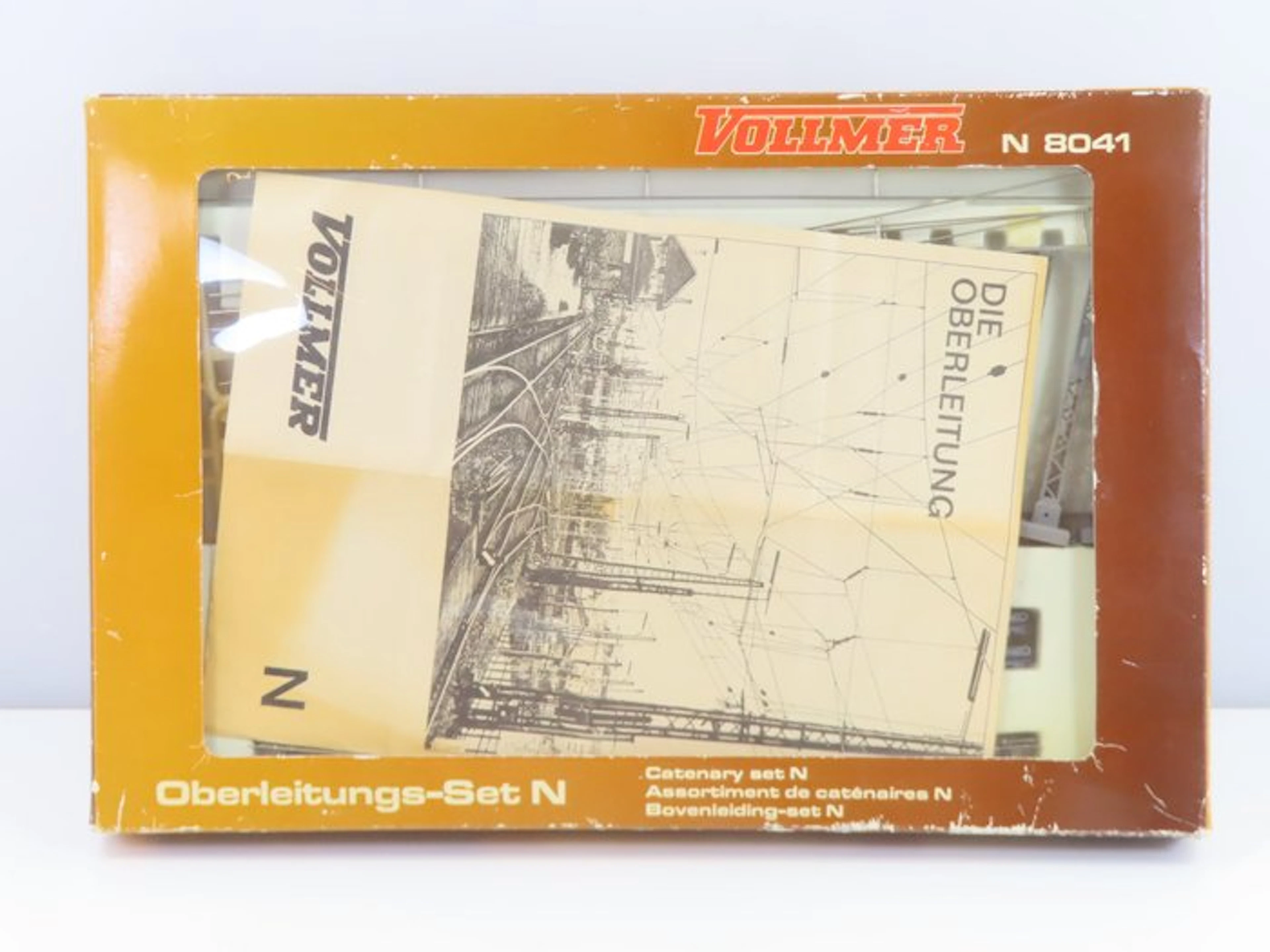 Vollmer N - 8041 - Catenary (1) - 28-piece set "Bovenleiding" - DB