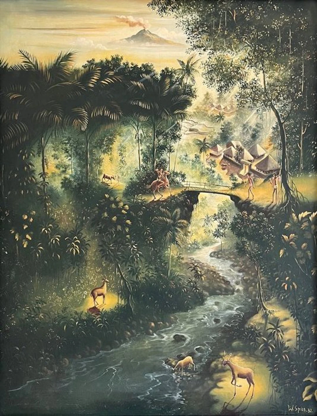 Walter Spies (1895-1942), attributed to - Landschaft (vermutlich auf Bali)