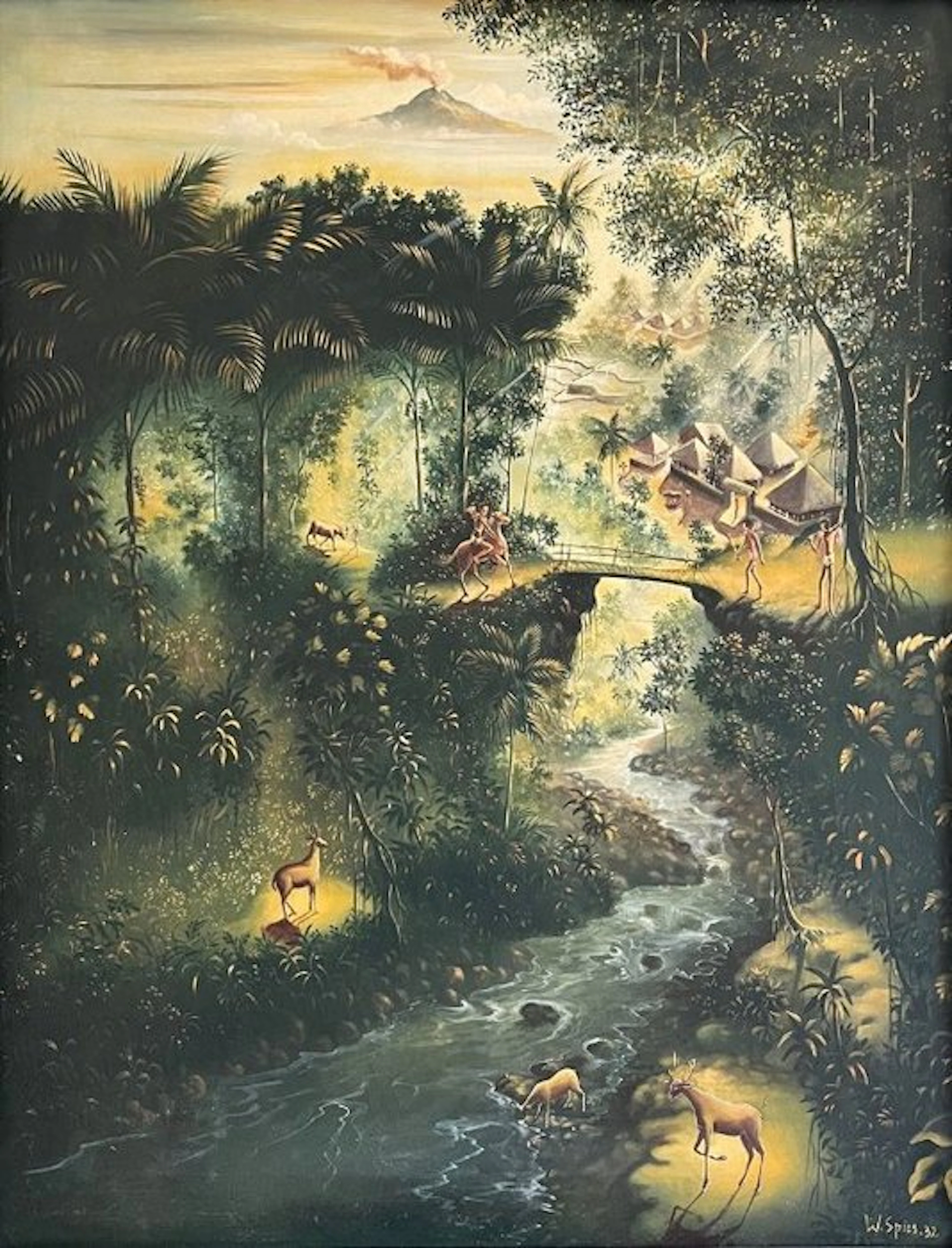 Walter Spies (1895-1942), attributed to - Landschaft (vermutlich auf Bali)