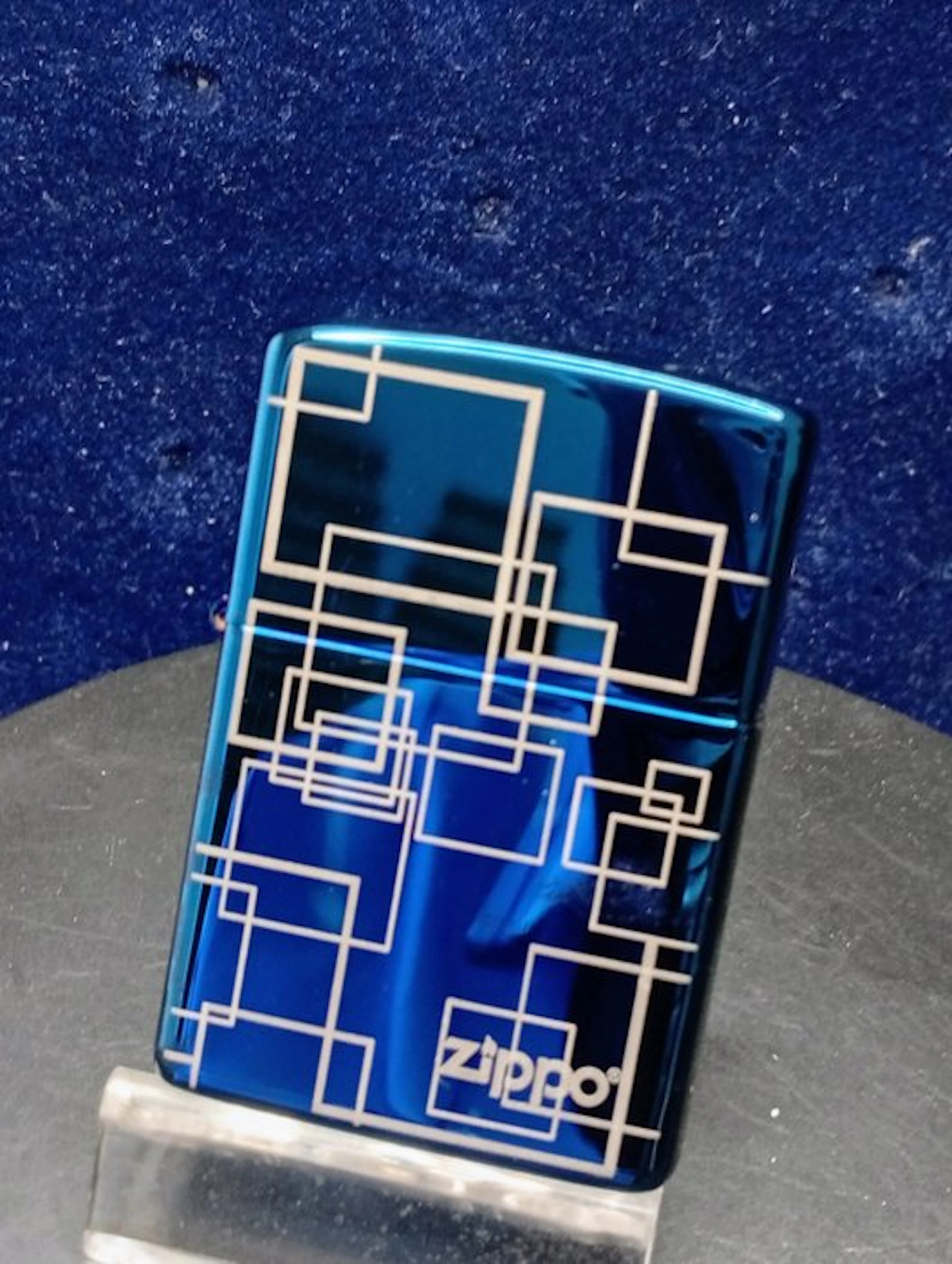 Zippo - Zippo Ice High Gloss - No reserve price - Pocket lighter - Brass, Steel