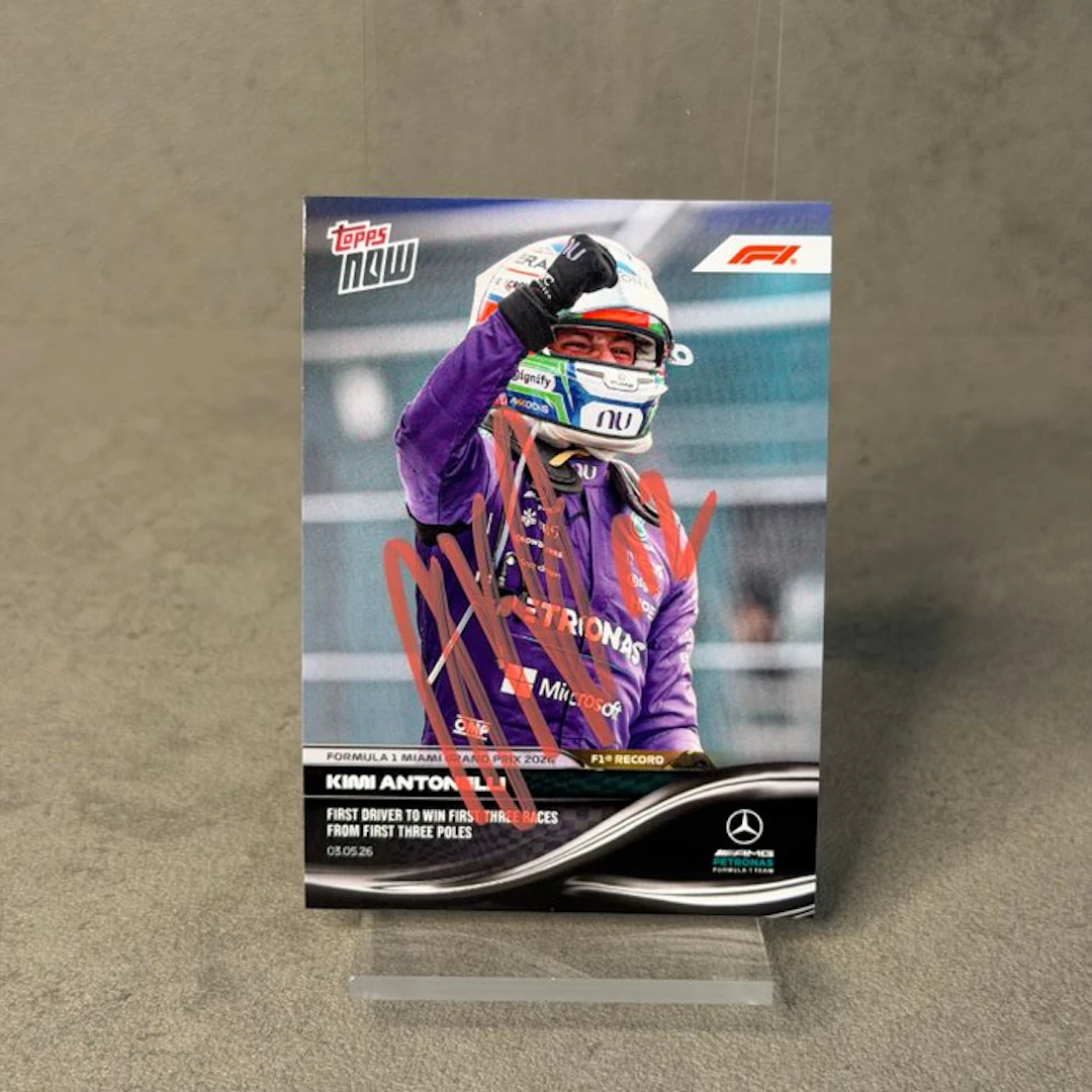 Mercedes - Topps Now - Miami GP 2026 3rd consecutive...