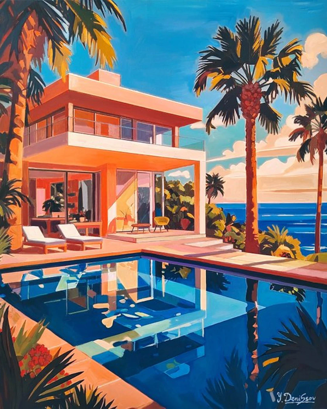Yuri Denissov - Belle Villa près de la mer
