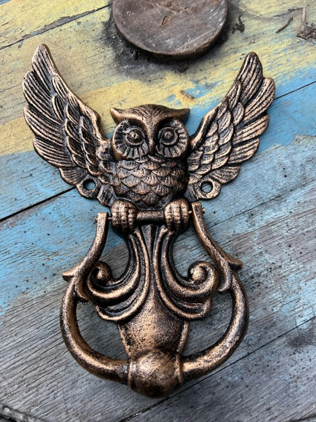 Decorative ornament - Owl - Europe - Owl door knocker
