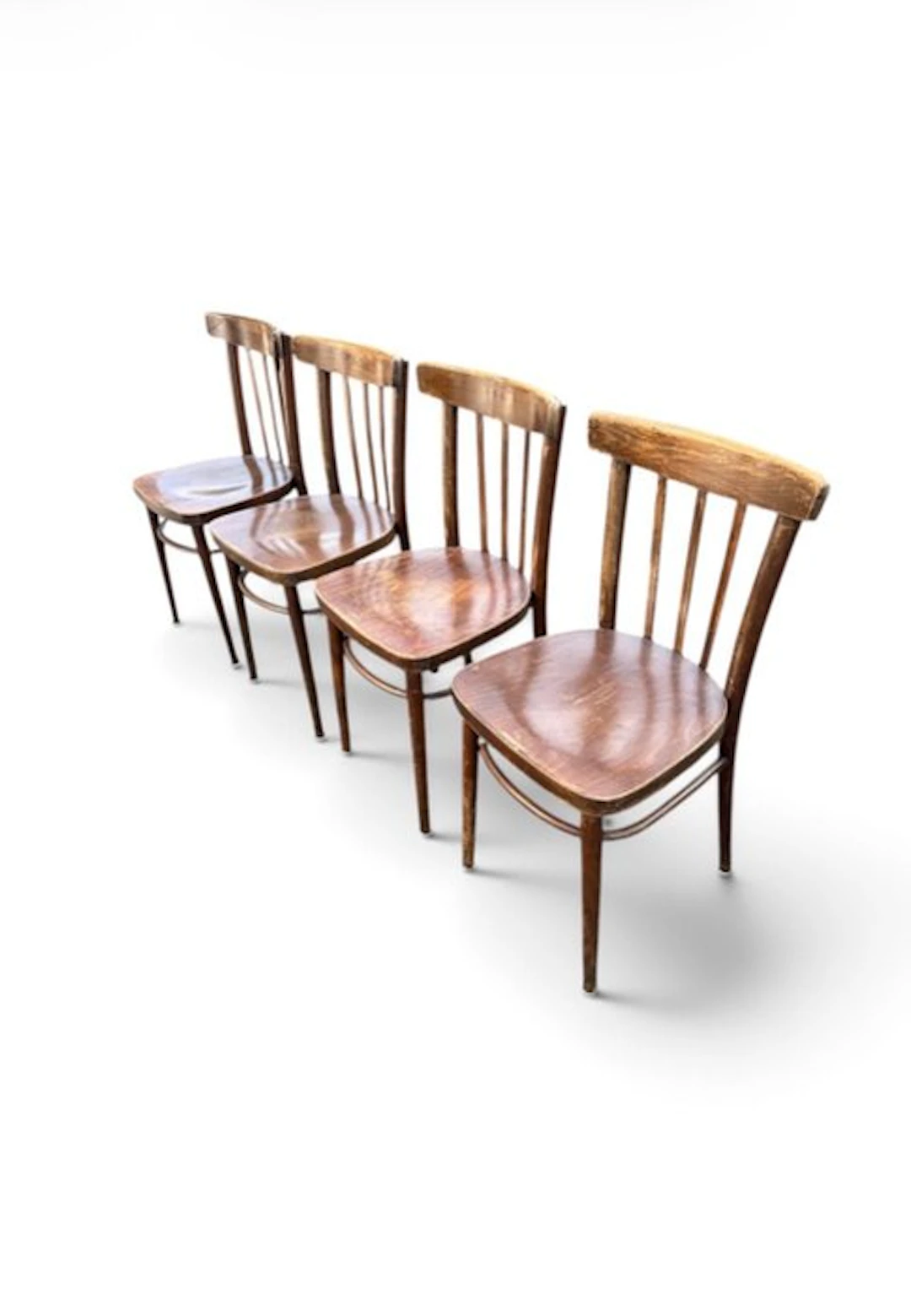 Chair (4) - Wood - Bentwood/Thonet stijl