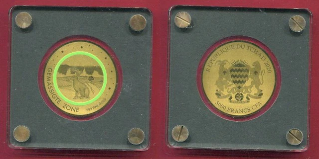 Chad. 5000 Francs 2020 - Rabbit, Temperate Zone (No reserve price)