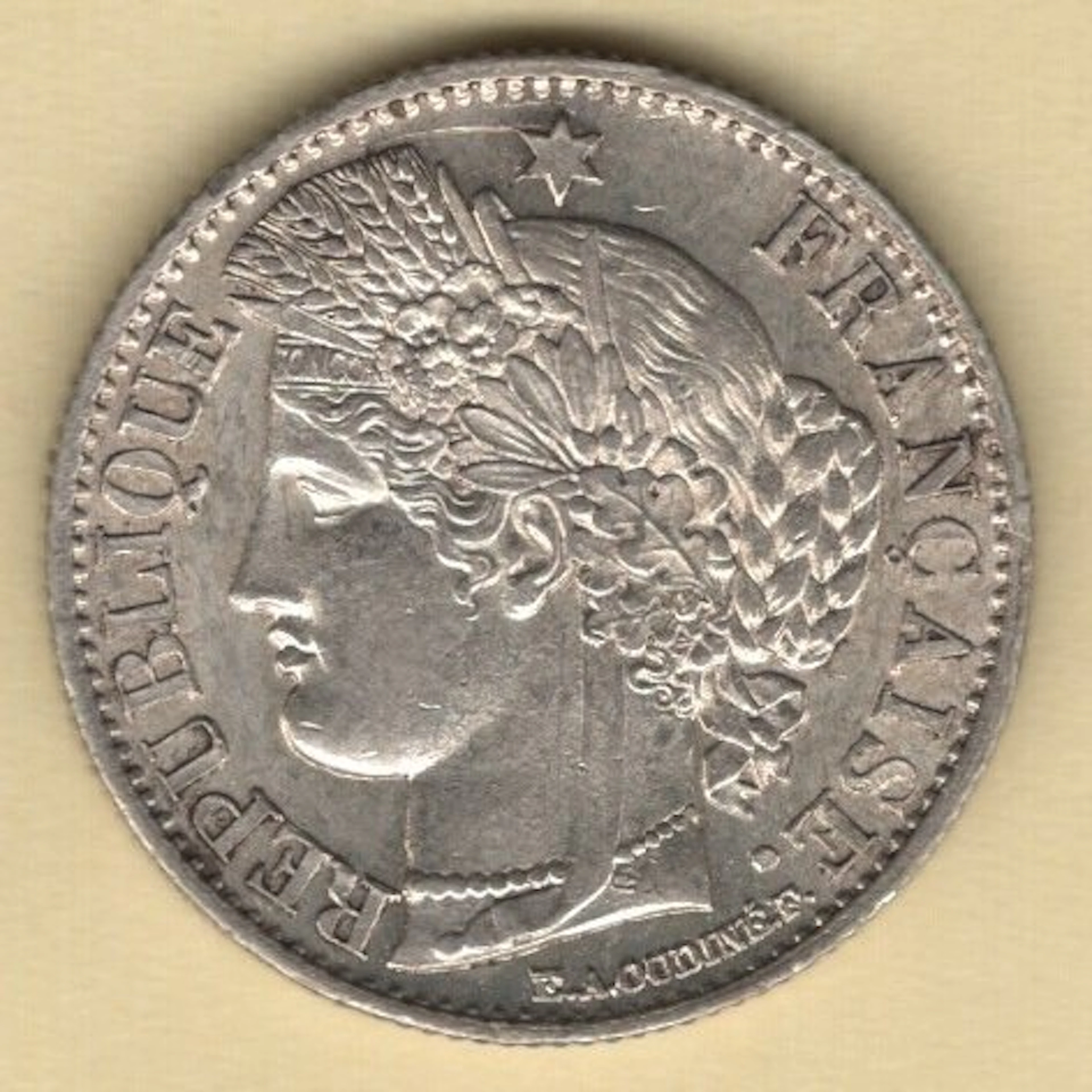 France. 50 Centimes 1851-A Cérès (No reserve price)