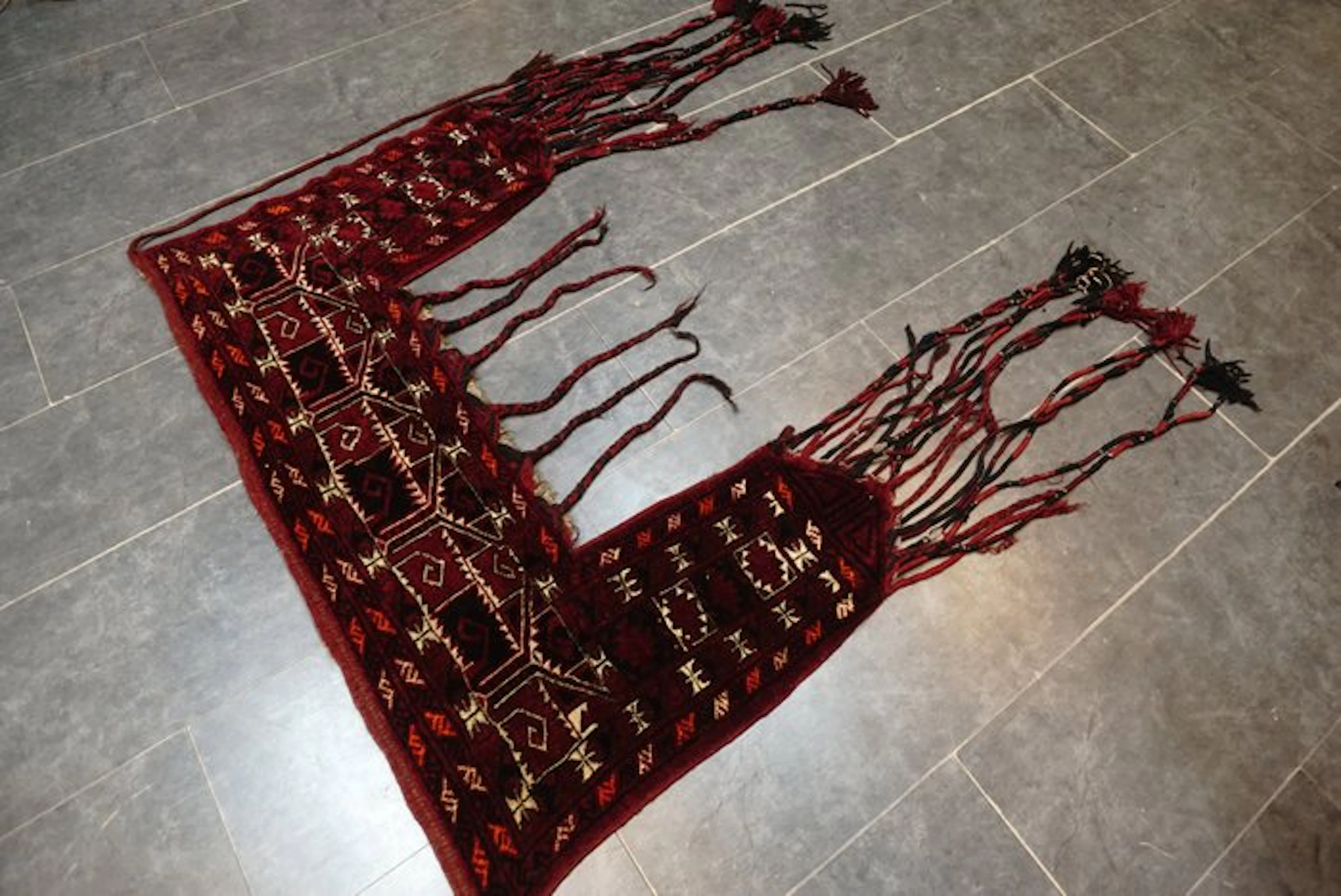Afghan - Carpet - 140 cm - 90 cm - Tent jewelry