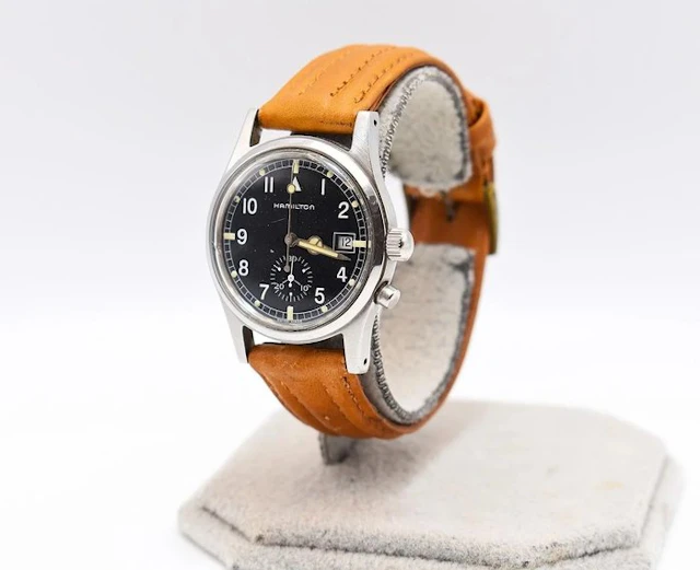 Hamilton - Khaki - No reserve price - 5850 A - Unisex - 1980-1989