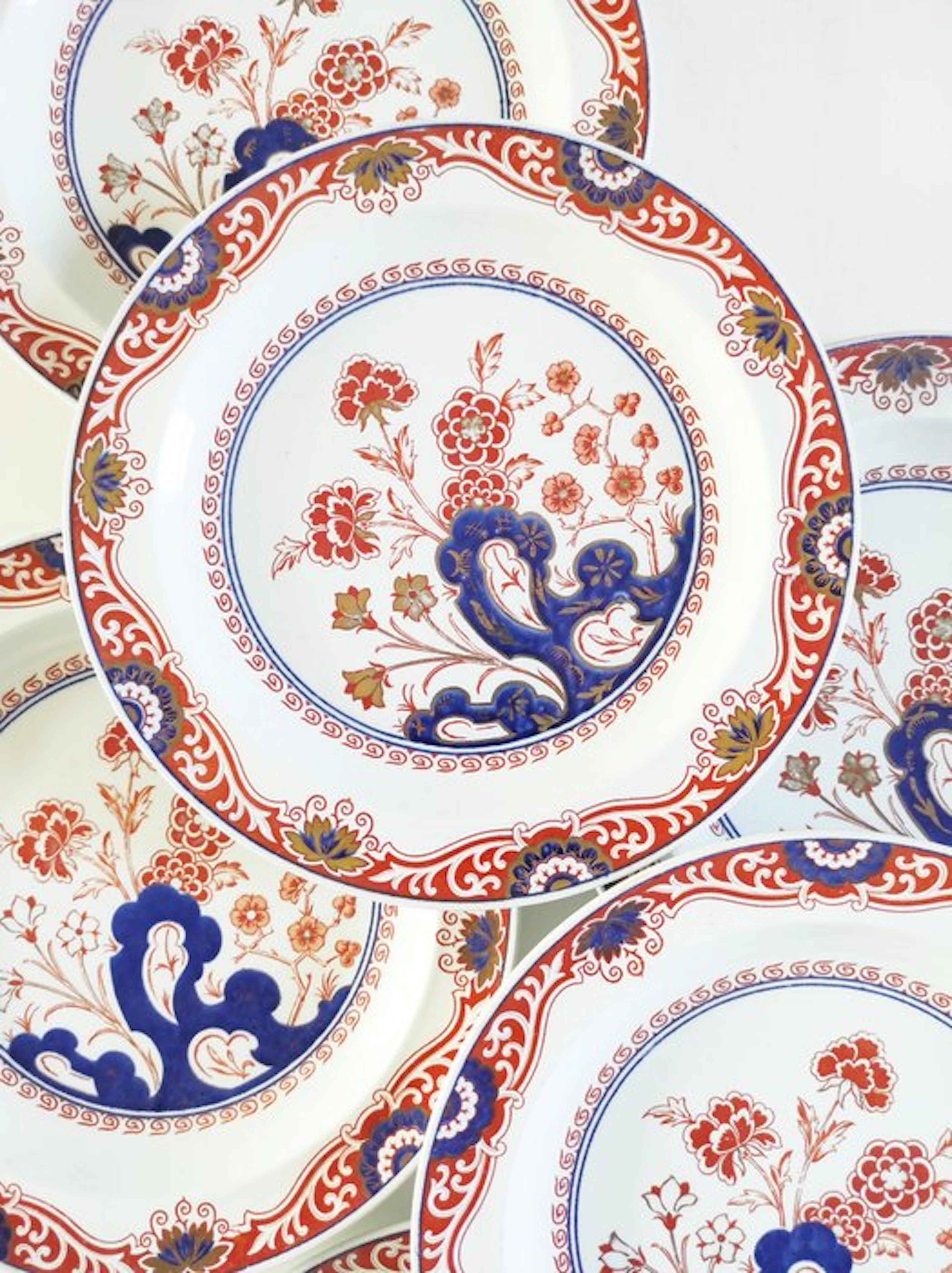 Wedgwood - Plate (6) - Rotterdam, décor Imari - Earthenware