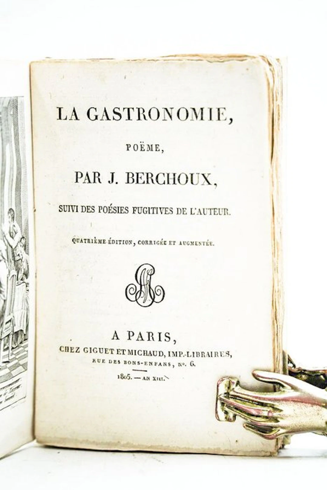 J. Berchoux - La Gastronomie poëme