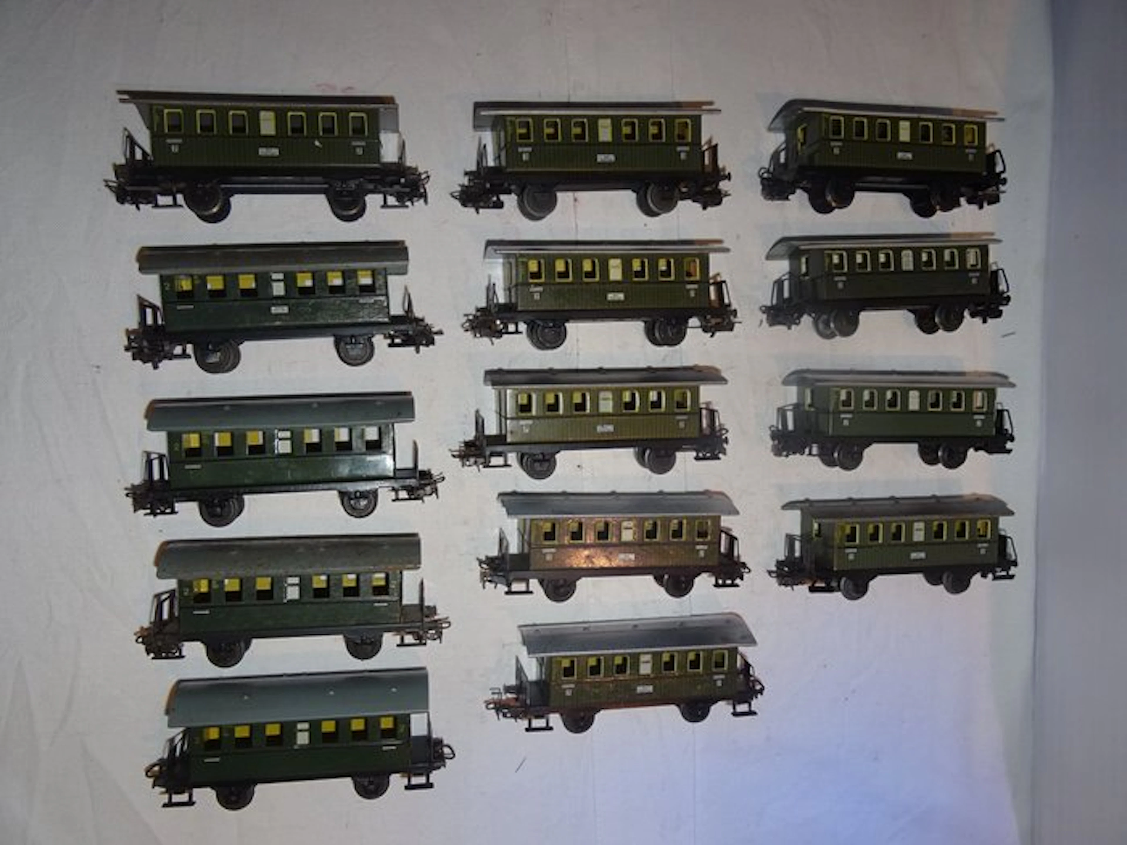 Märklin H0 - Model train passenger carriage (14) - 14...