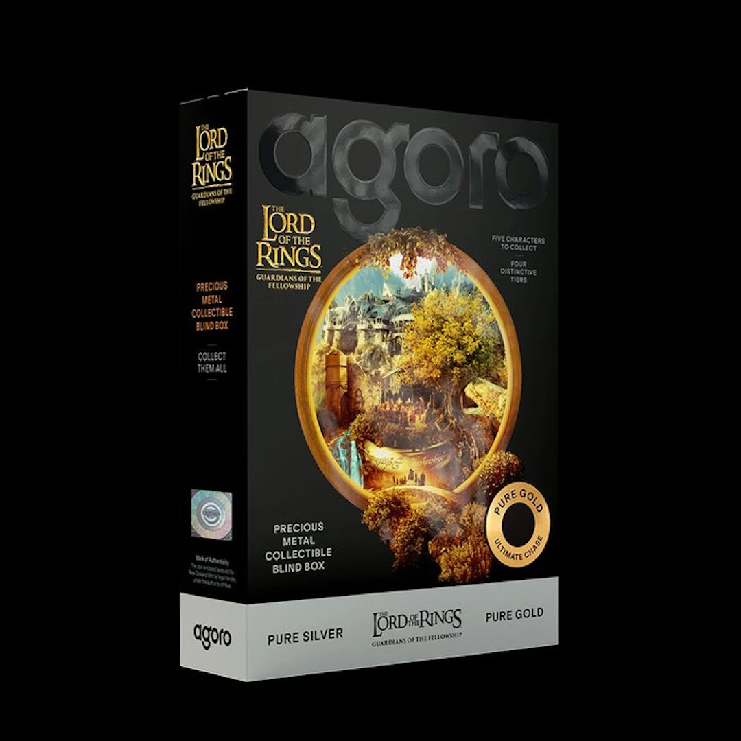 Niue. 1 Dollar Blind Box THE LORD OF THE RINGS™ – Guardians of the Fellowship