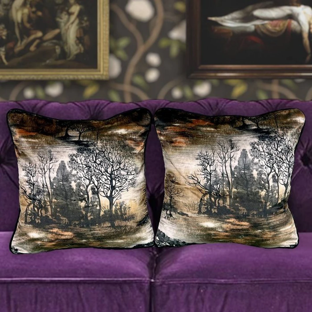 JANE CHURCHIlL- New pair of cushions made with Jane Churchill fabric - Cushion