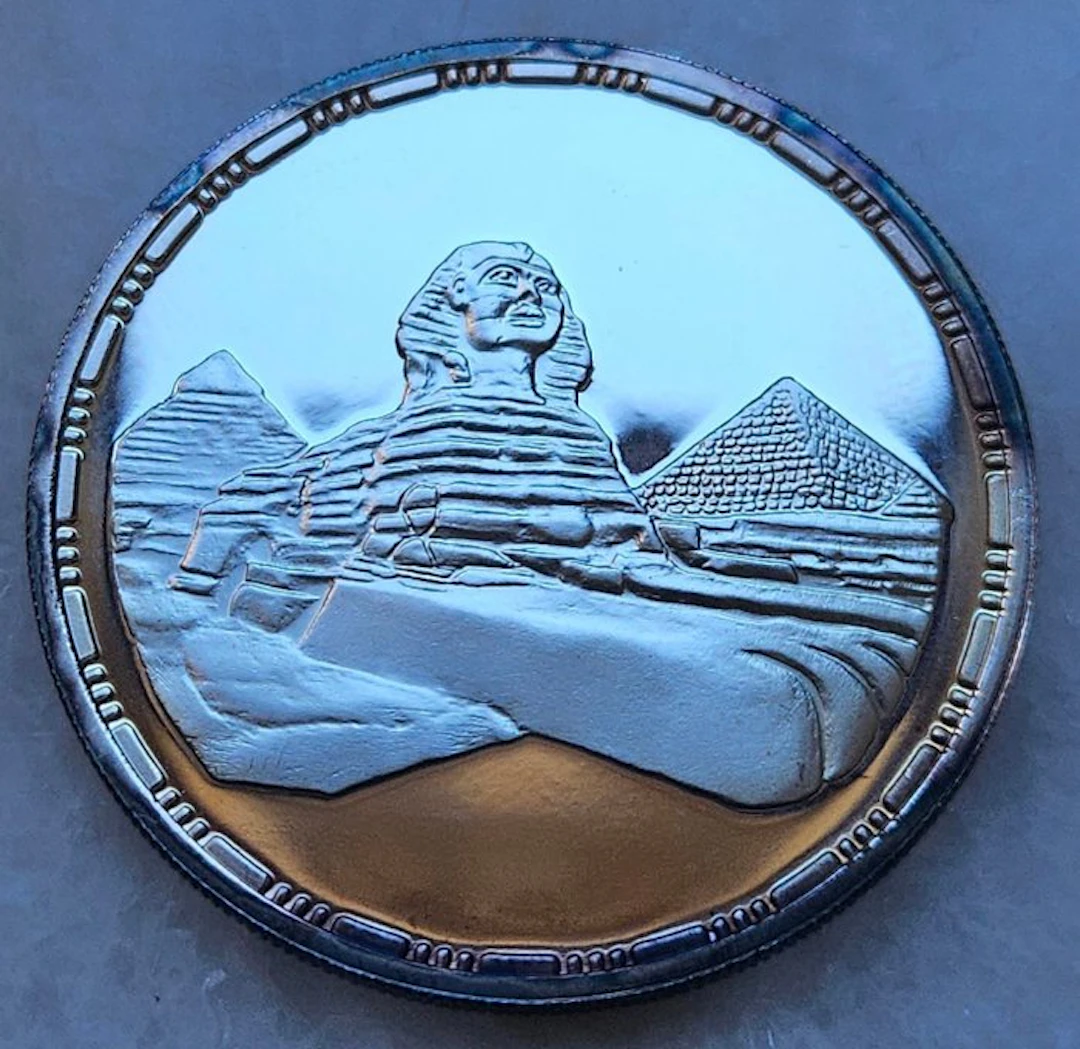 Egypt. 5 Pounds 1993 (No reserve price)