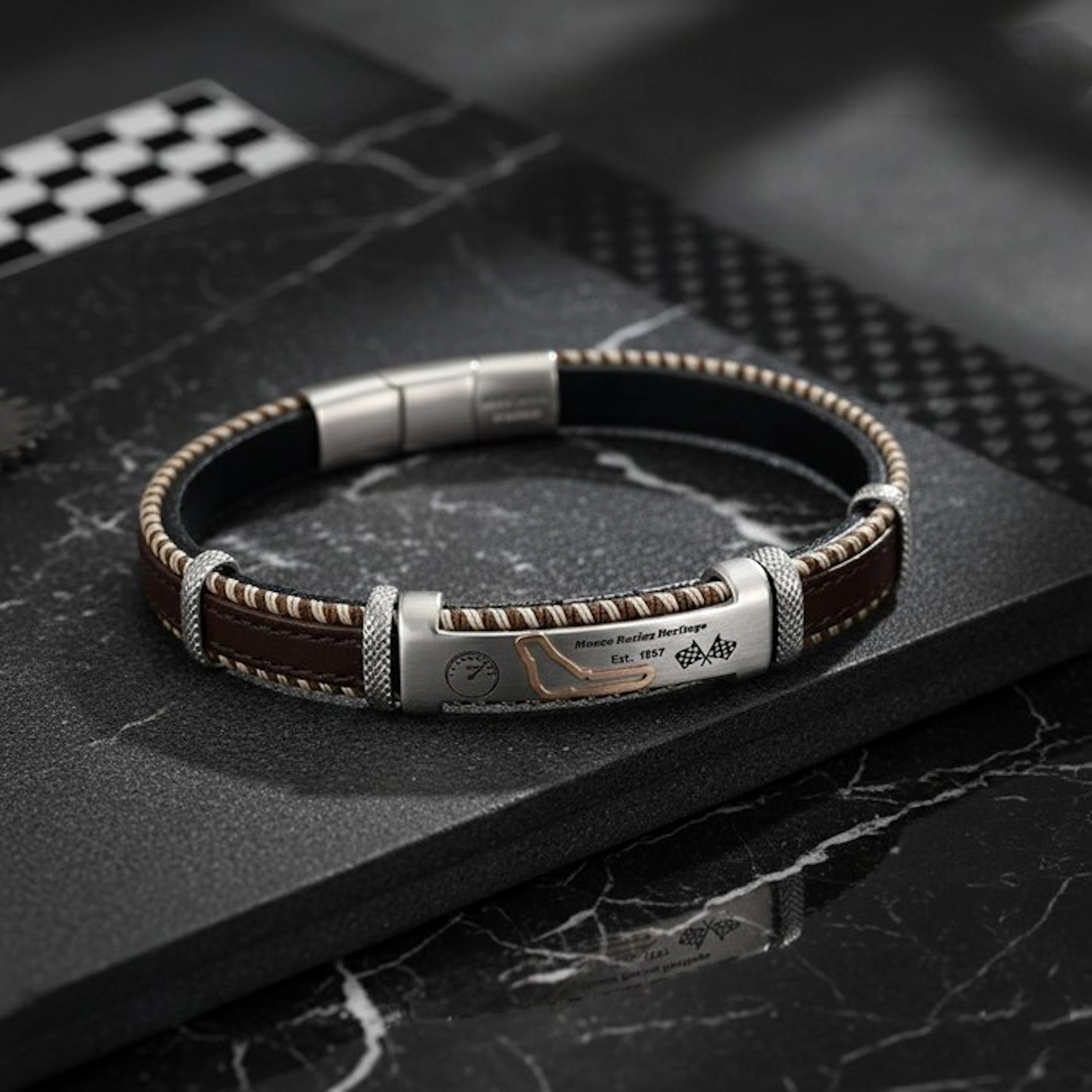 18 kt. - Base bracelet in surgical steel, Rose gold - Bracelet - Made in Italy