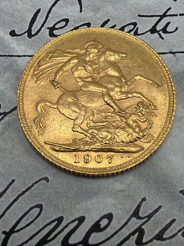 United Kingdom. Edward VII. Sovereign 1907