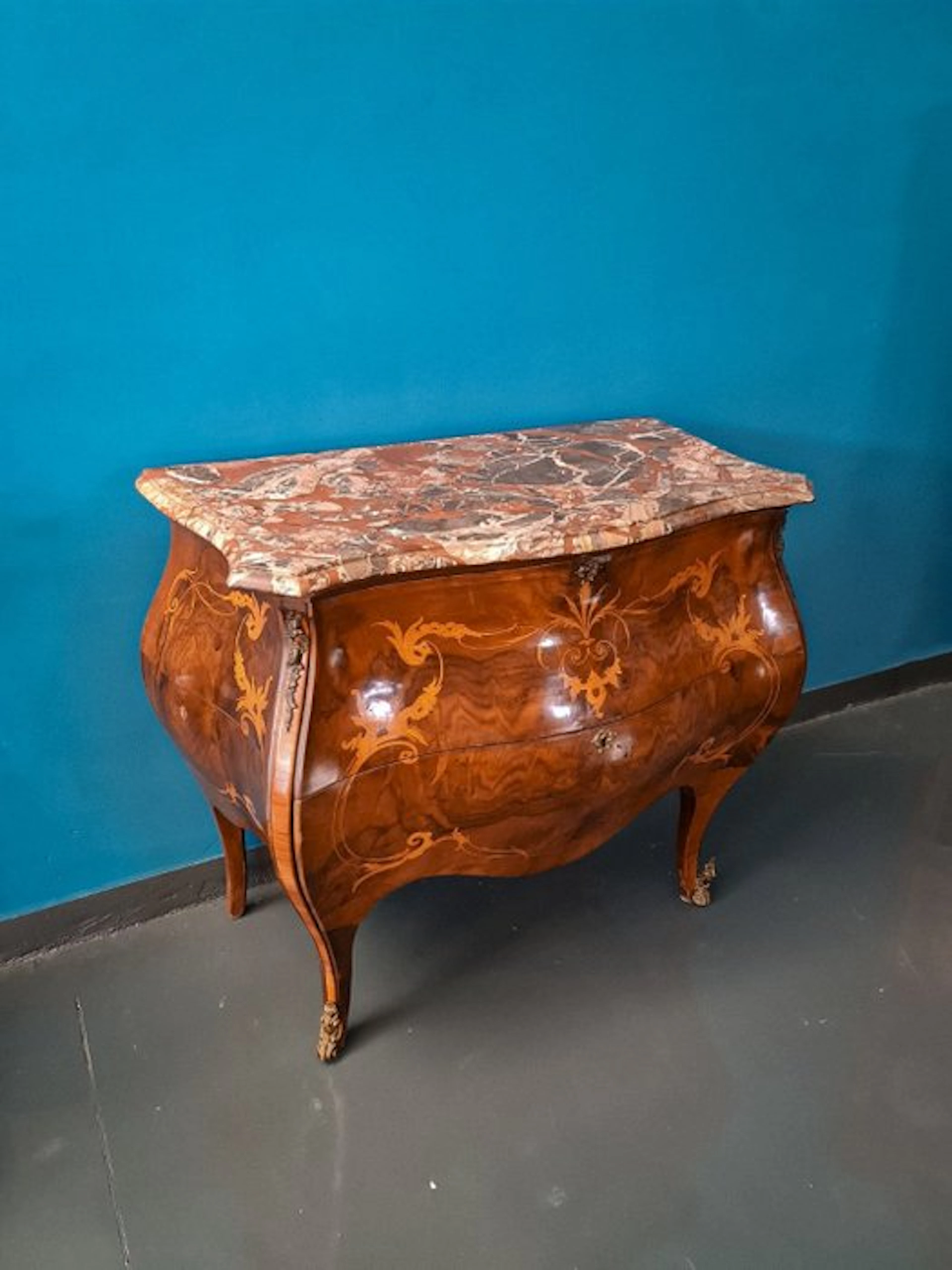 Chest of drawers - Wood - Louis XV commode