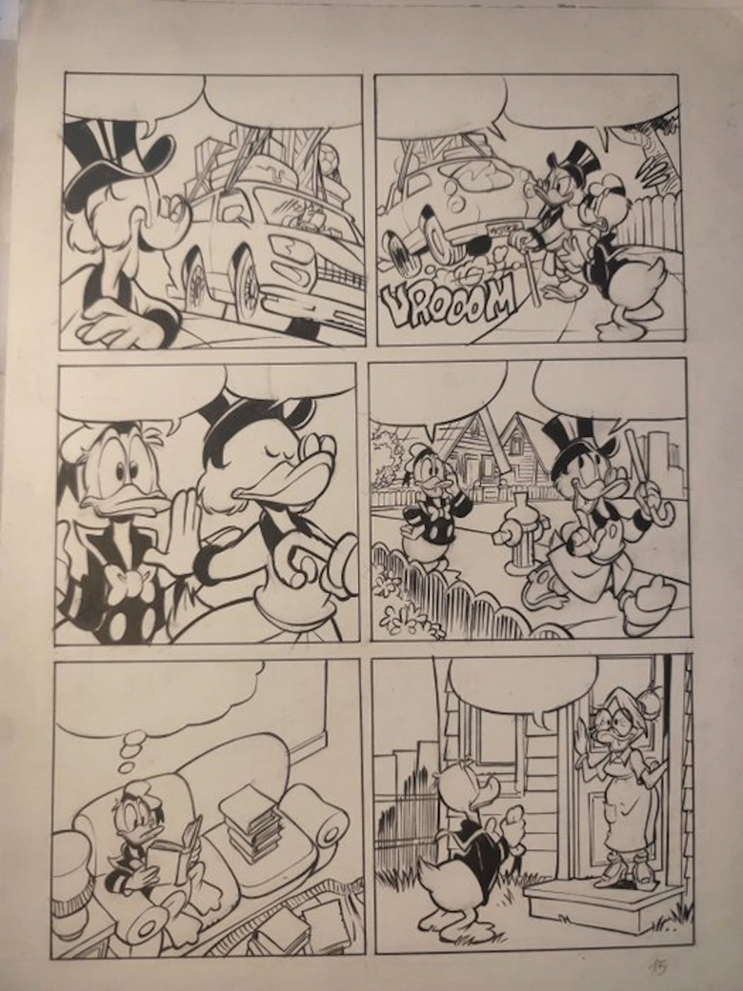 Graziano Barbaro - 1 Original page - Topolino - n