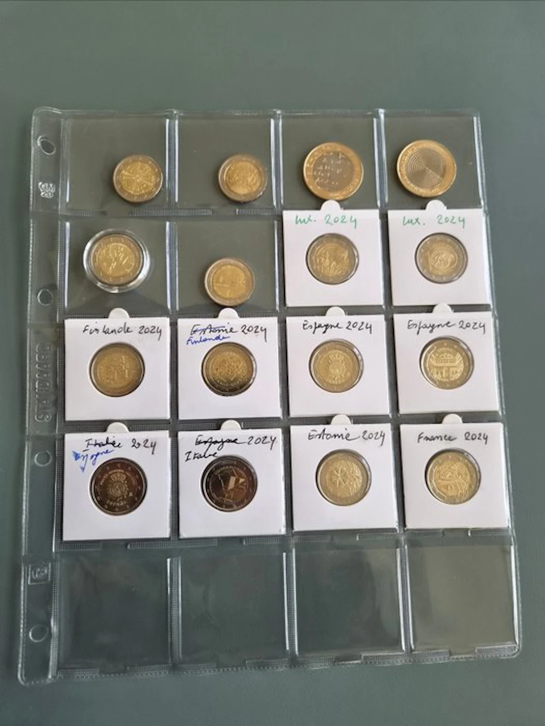 Europe. 2 Euro / 3 Euro 2023/2024 (No reserve price)