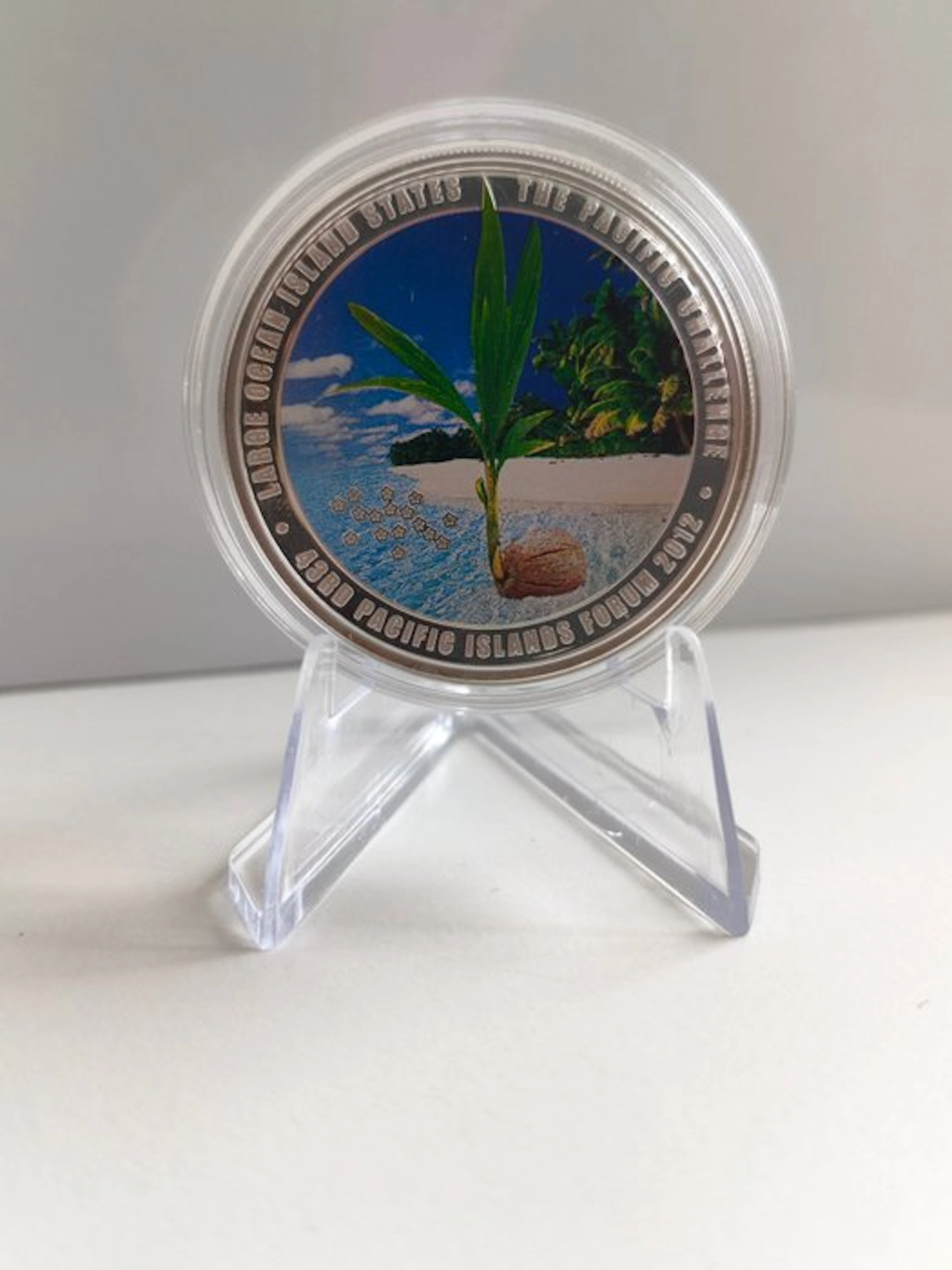 Cook Islands. 5 Dollars 2012 (No reserve price)