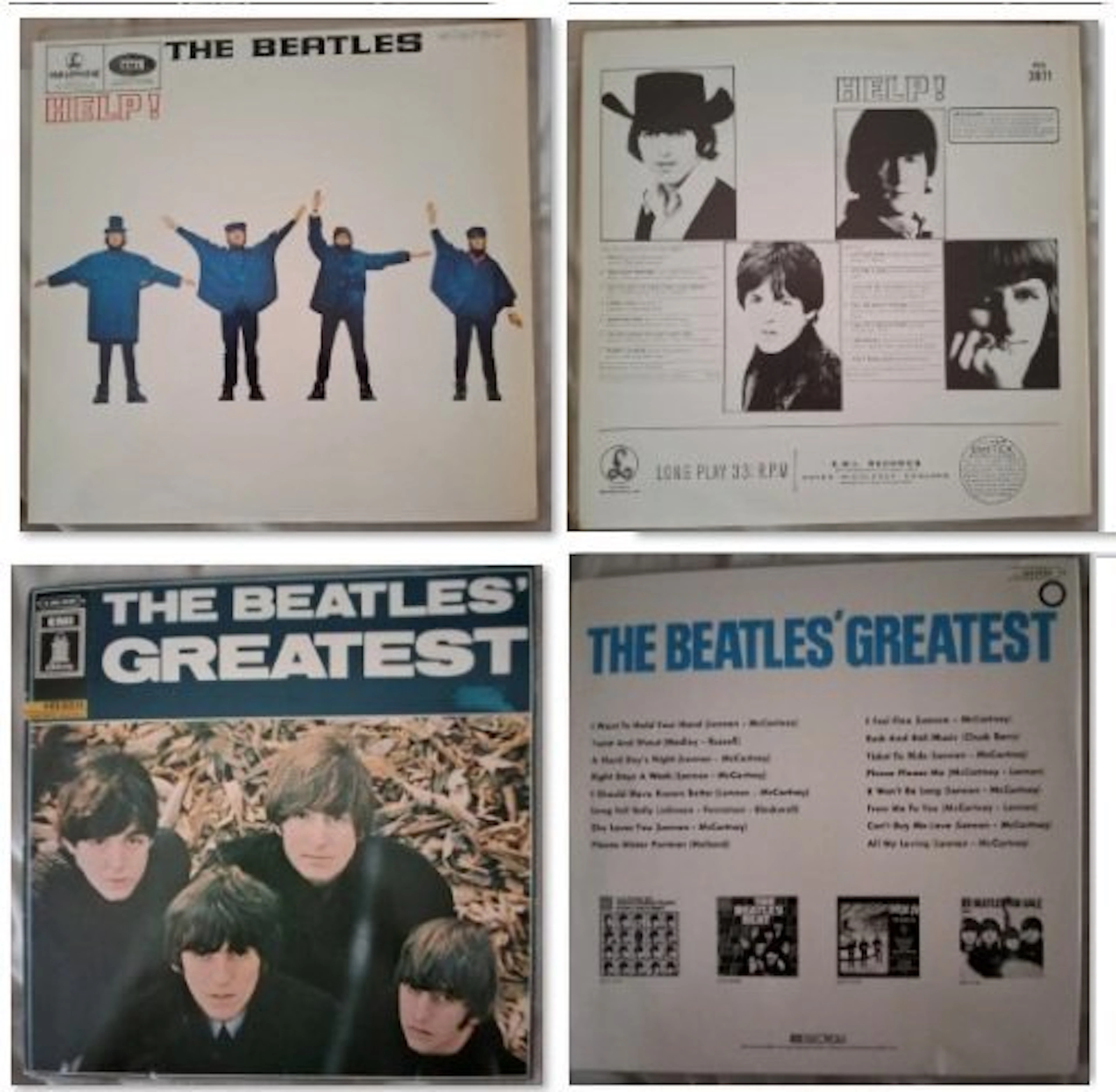 Beatles - Help!; The Beatles' Greatest - Multiple titles...