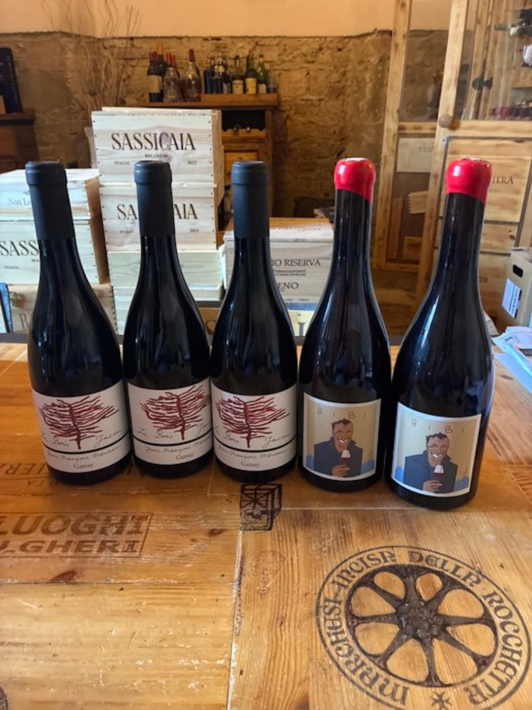 2023 x3 Domaine Mérieau Bois Jacou & 2024 x2 Gilles...