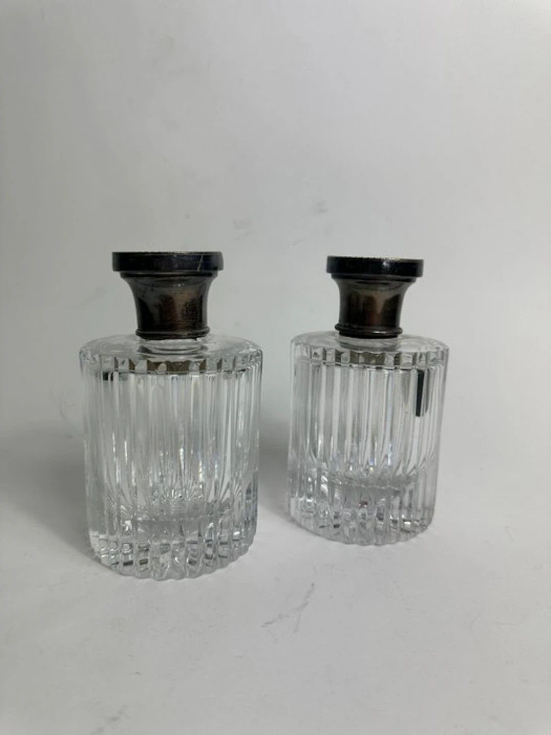 Cacchione F.lli Milano - Perfume bottle (2) - .925 silver...