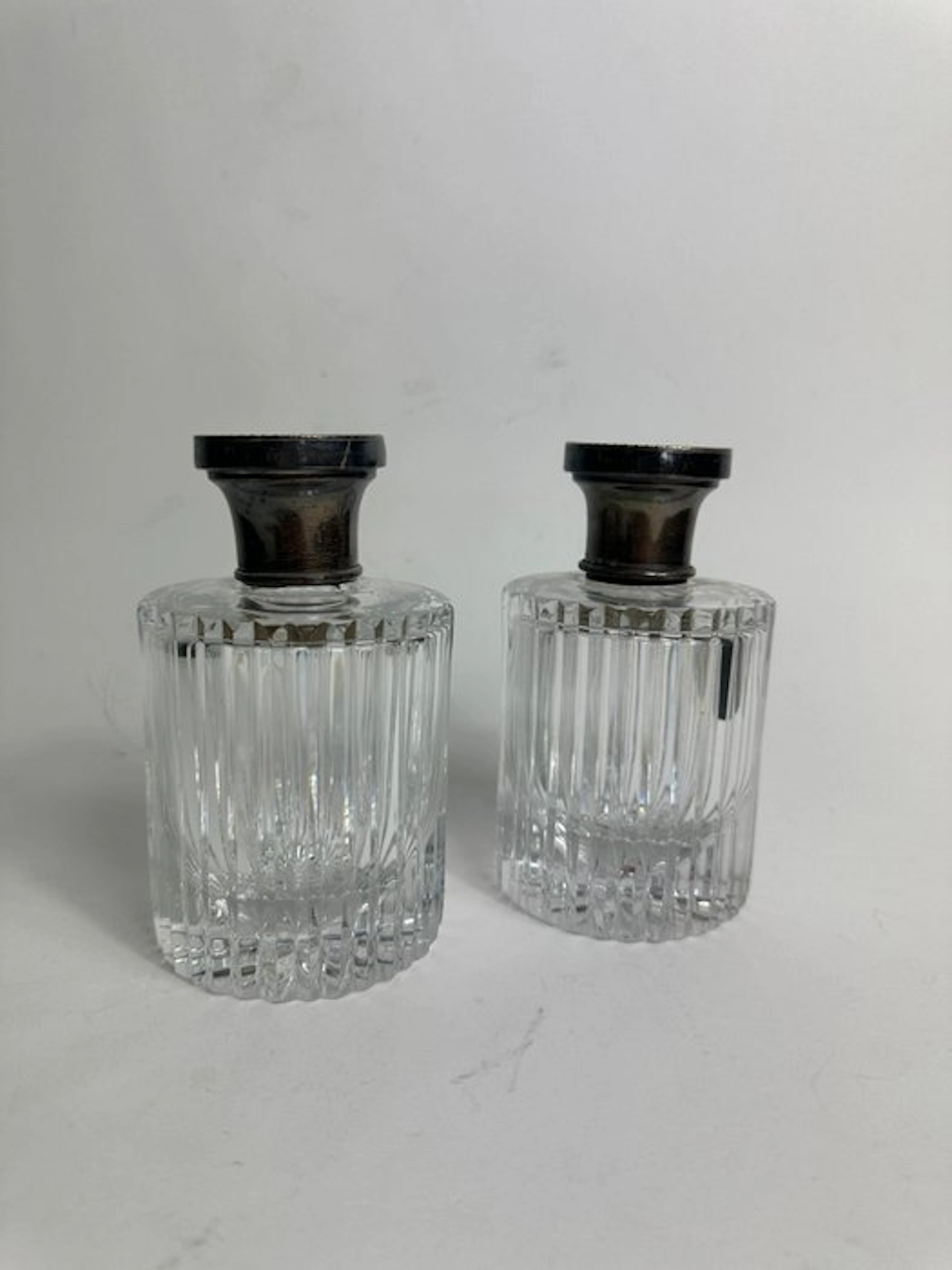 Cacchione F.lli Milano - Perfume bottle (2) - .925 silver...