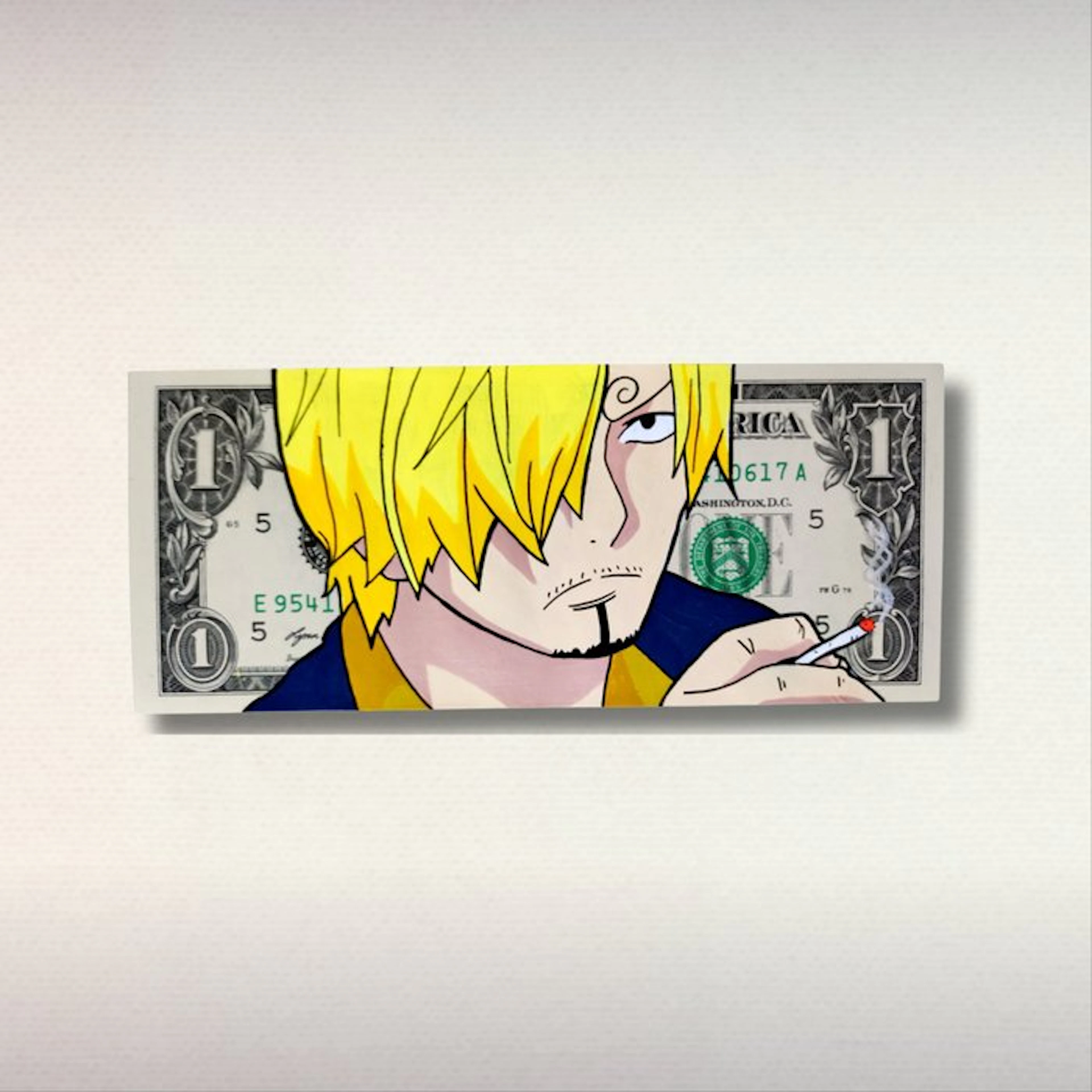 TOONS - BLACK LEG — SANJI — ONE PIECE — NO RESERVE