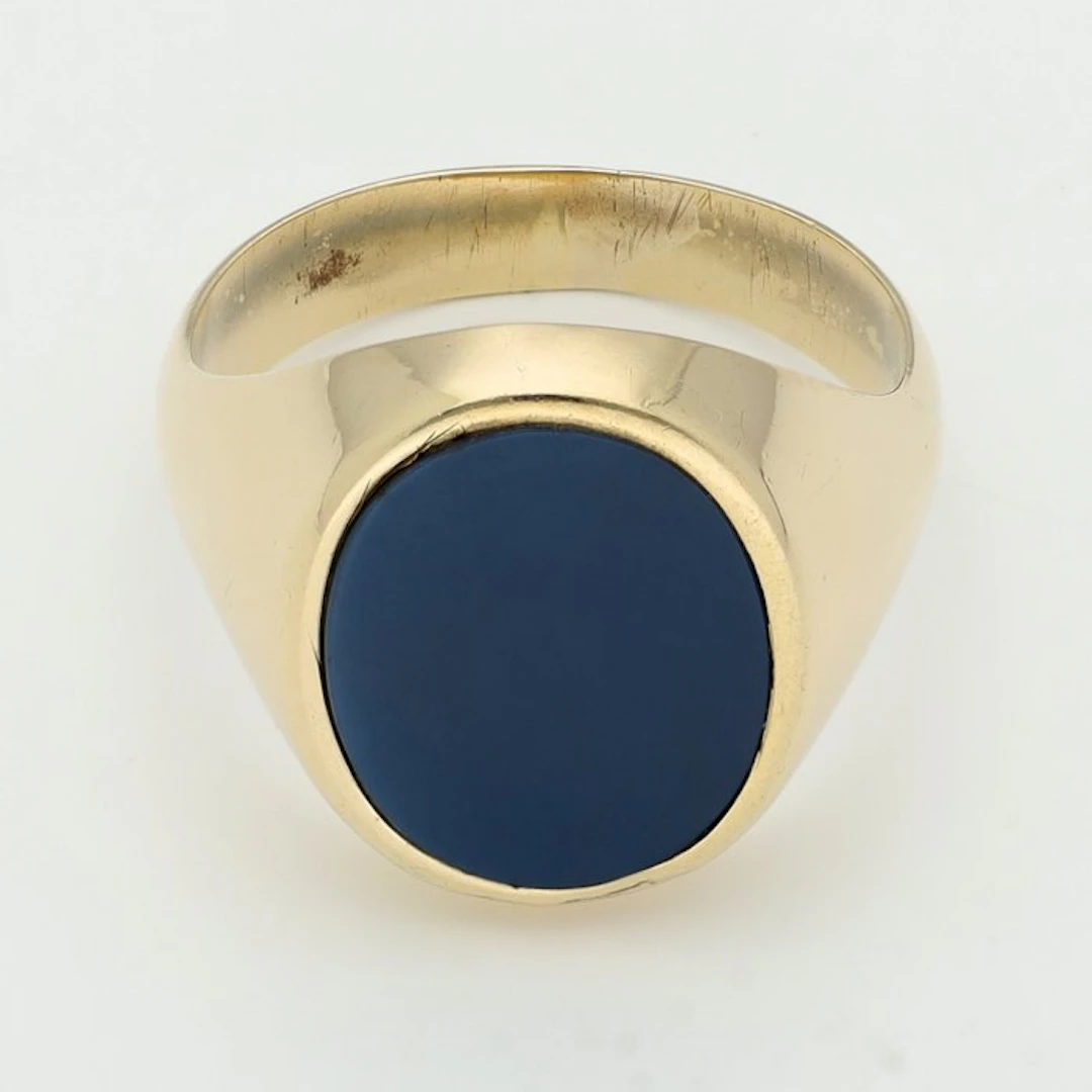 Ring - 14 kt. Yellow gold - Lagensteen