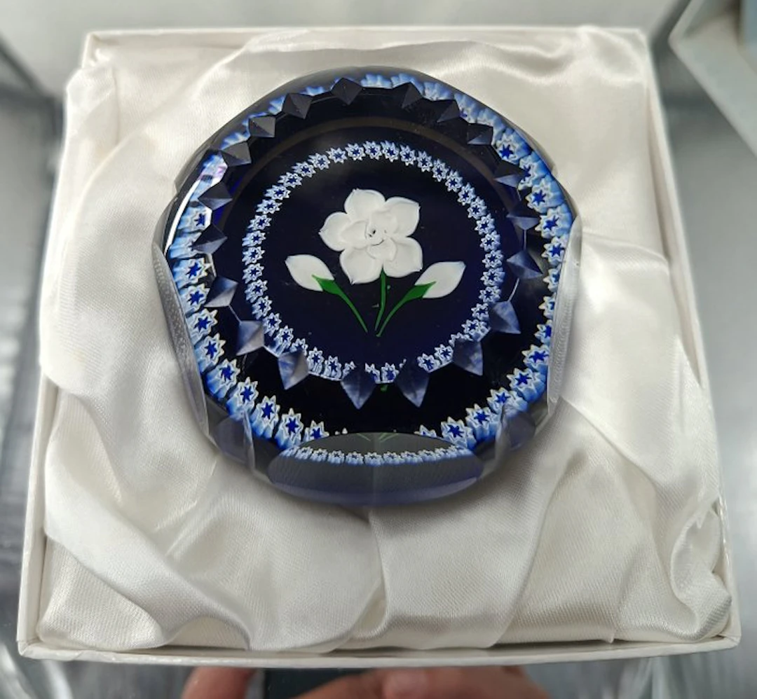 Caithness - ZELDZAAM! - NO RESERVE! - Paperweight - "Q