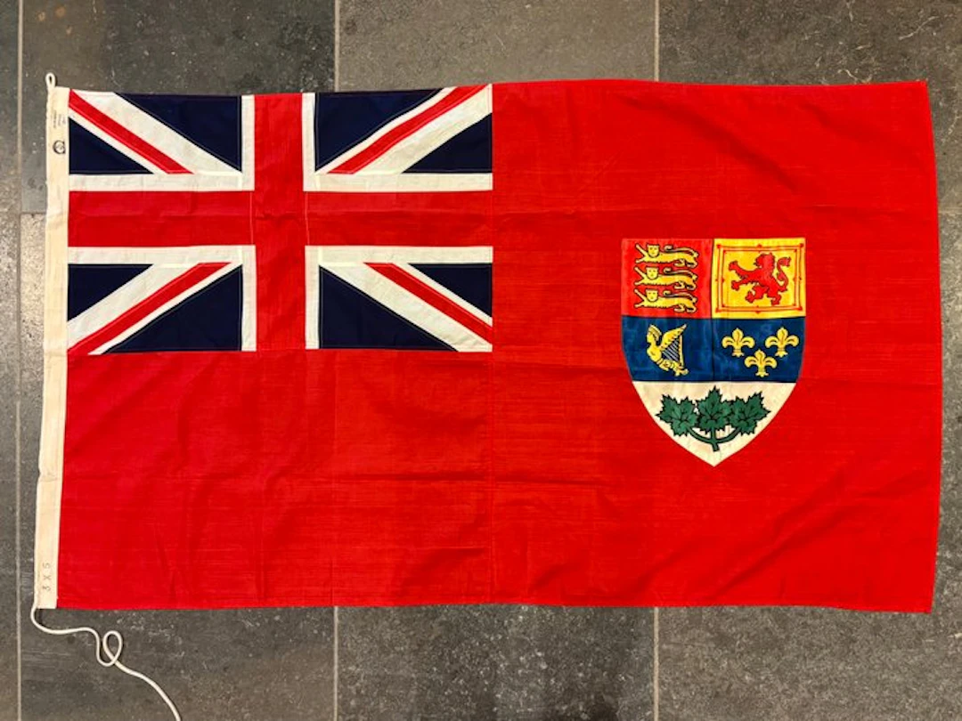 Canada - Flag - Canadian Red Ensign Flag with Canadian Coat of Arms