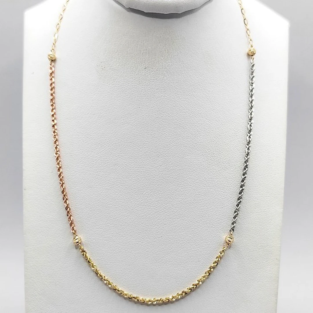 No reserve price - Necklace - 18 kt. Yellow gold