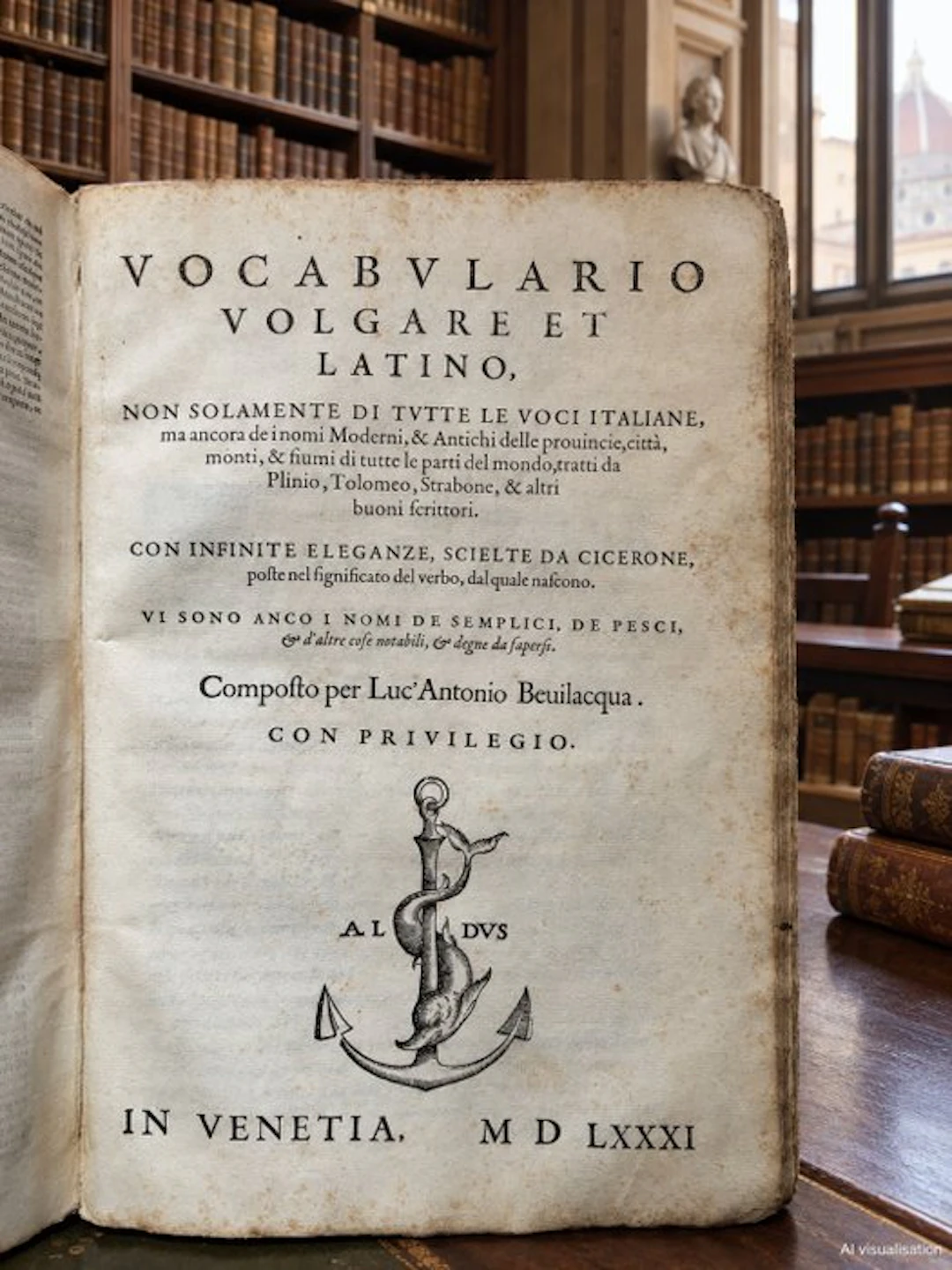 Ambrosio Calepino; Luc'Antonio Beuilacqua...