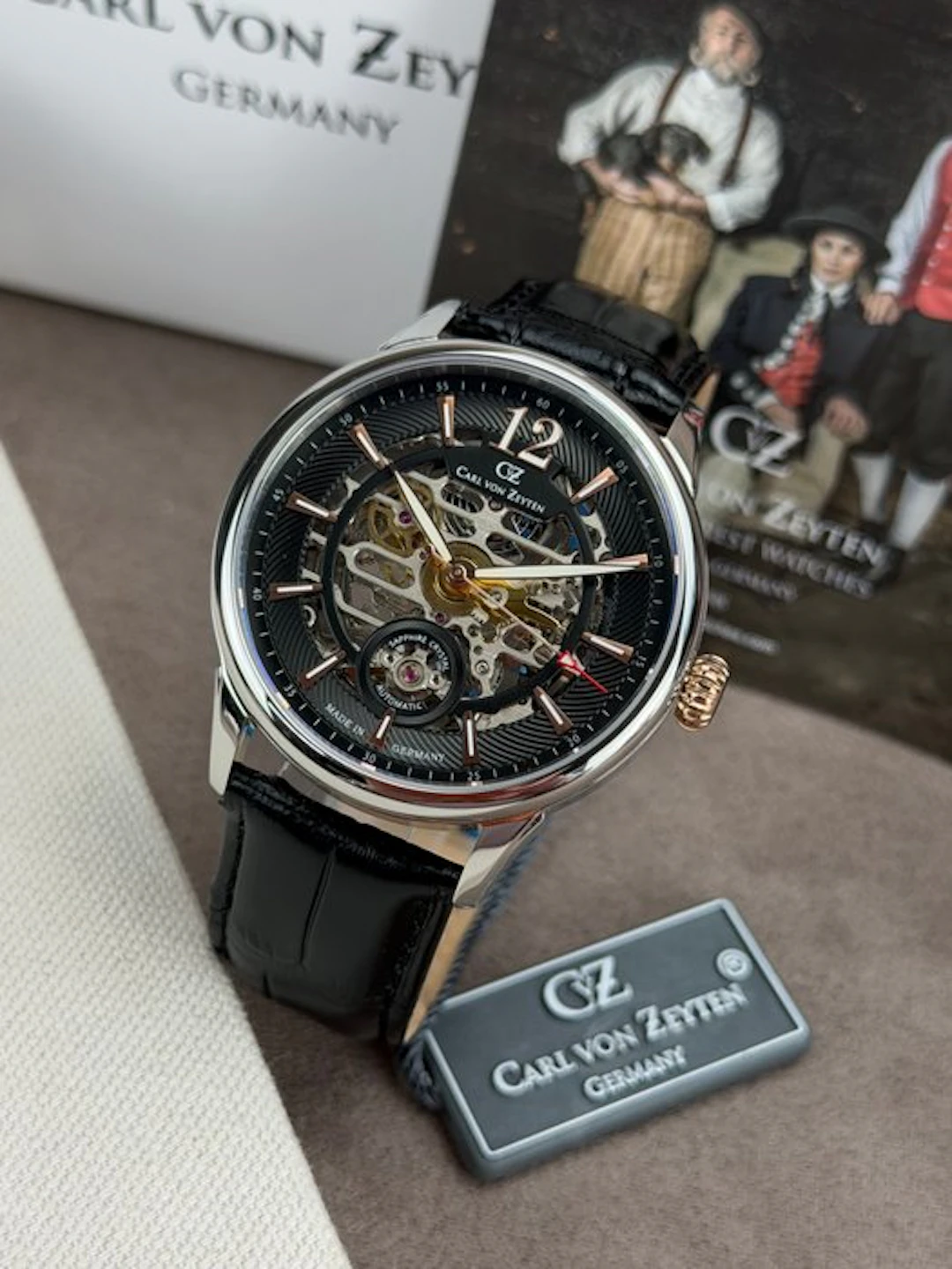 Carl von Zeyten - Schramberg Skeleton Automatic - No...