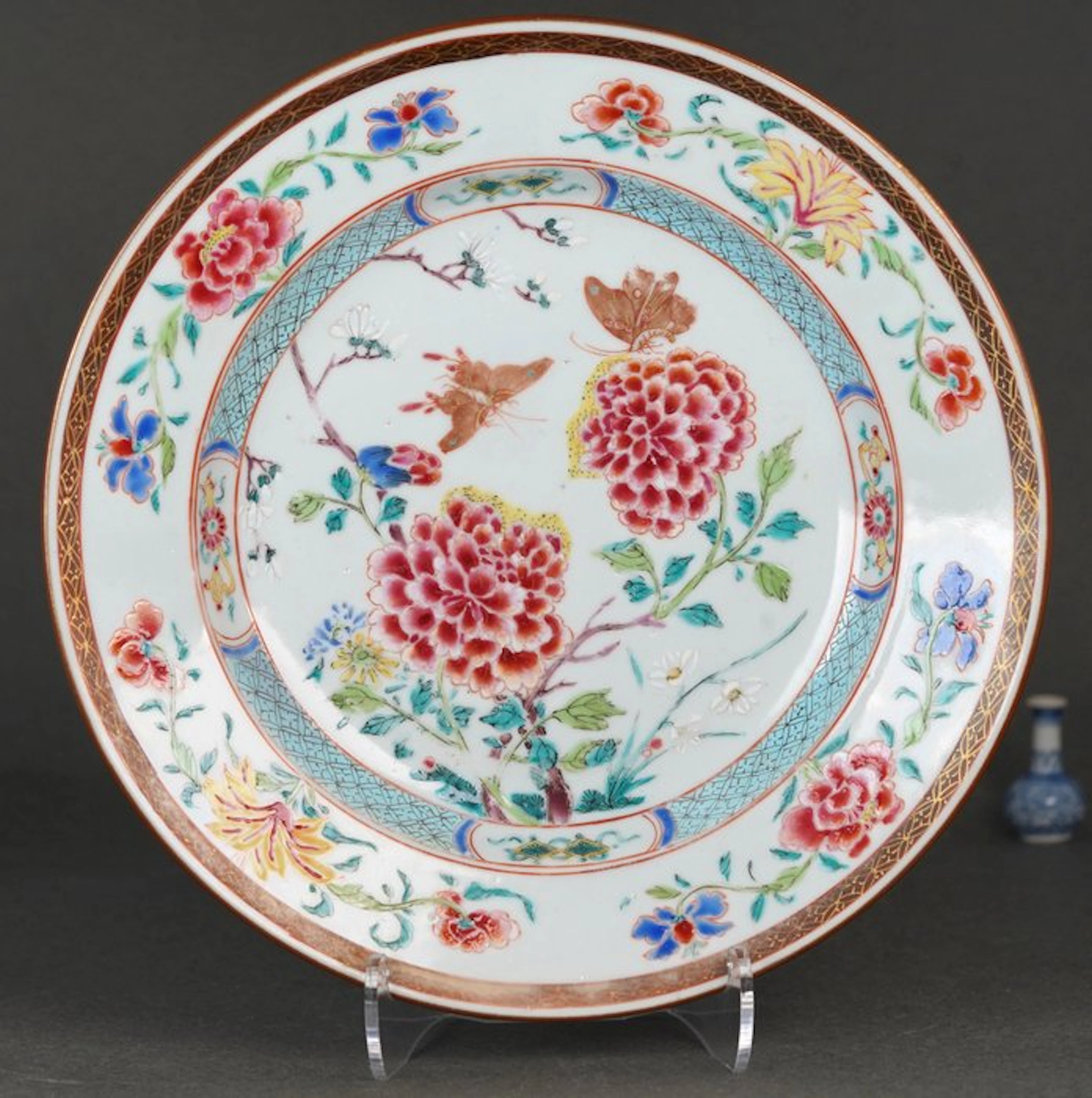 Yongzheng (1723-1735) - Earliest Falangcai - Plate - Two...