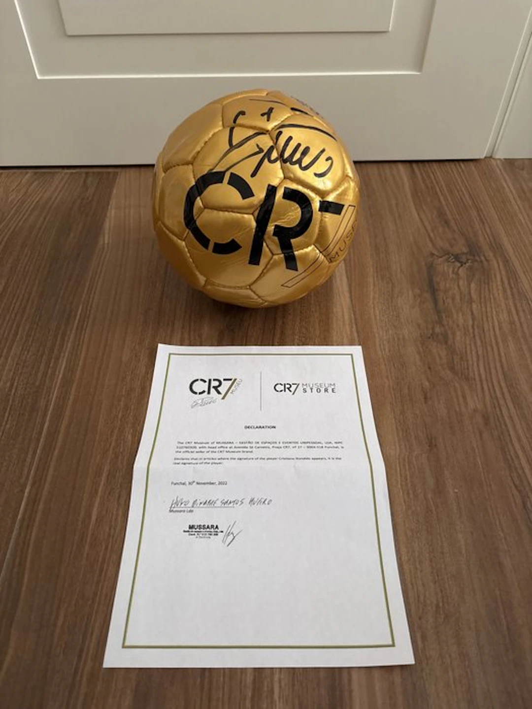 CR7 Museum - Ballon d'Or - Cristiano Ronaldo - 2022 - Football