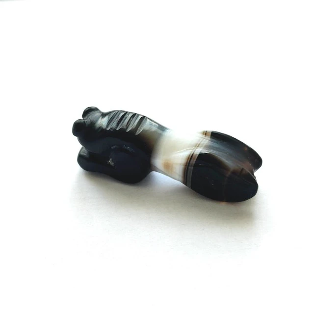 Ancient Tibetan or Nepalese Natural Banded Agate XL...