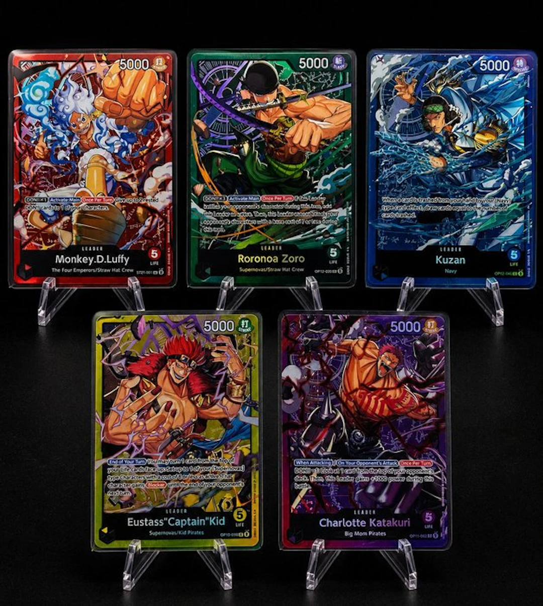 Bandai - 5 Card - One Piece - Monkey.D.Luffy / Roronoa...